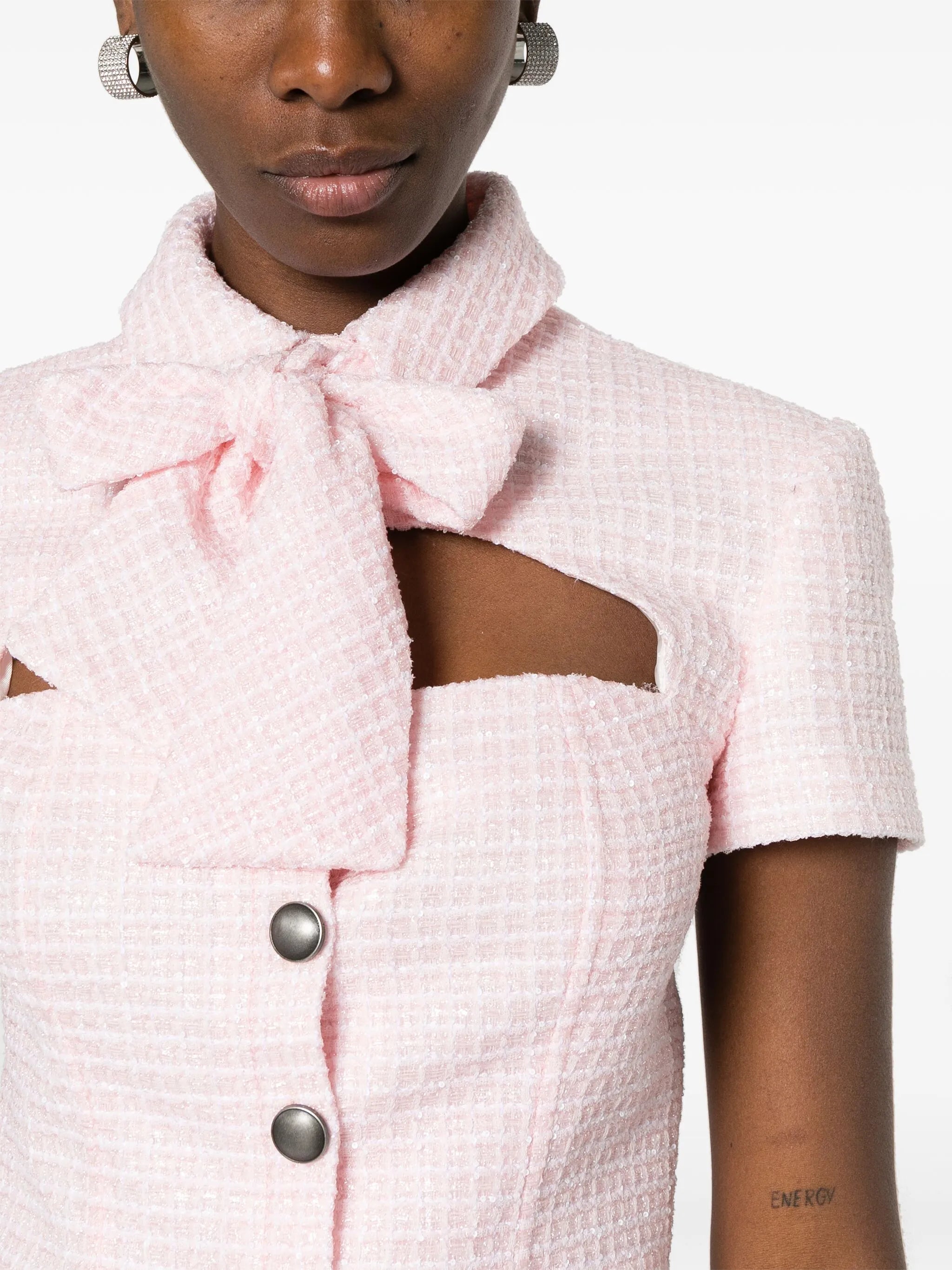 cropped tweed jacket