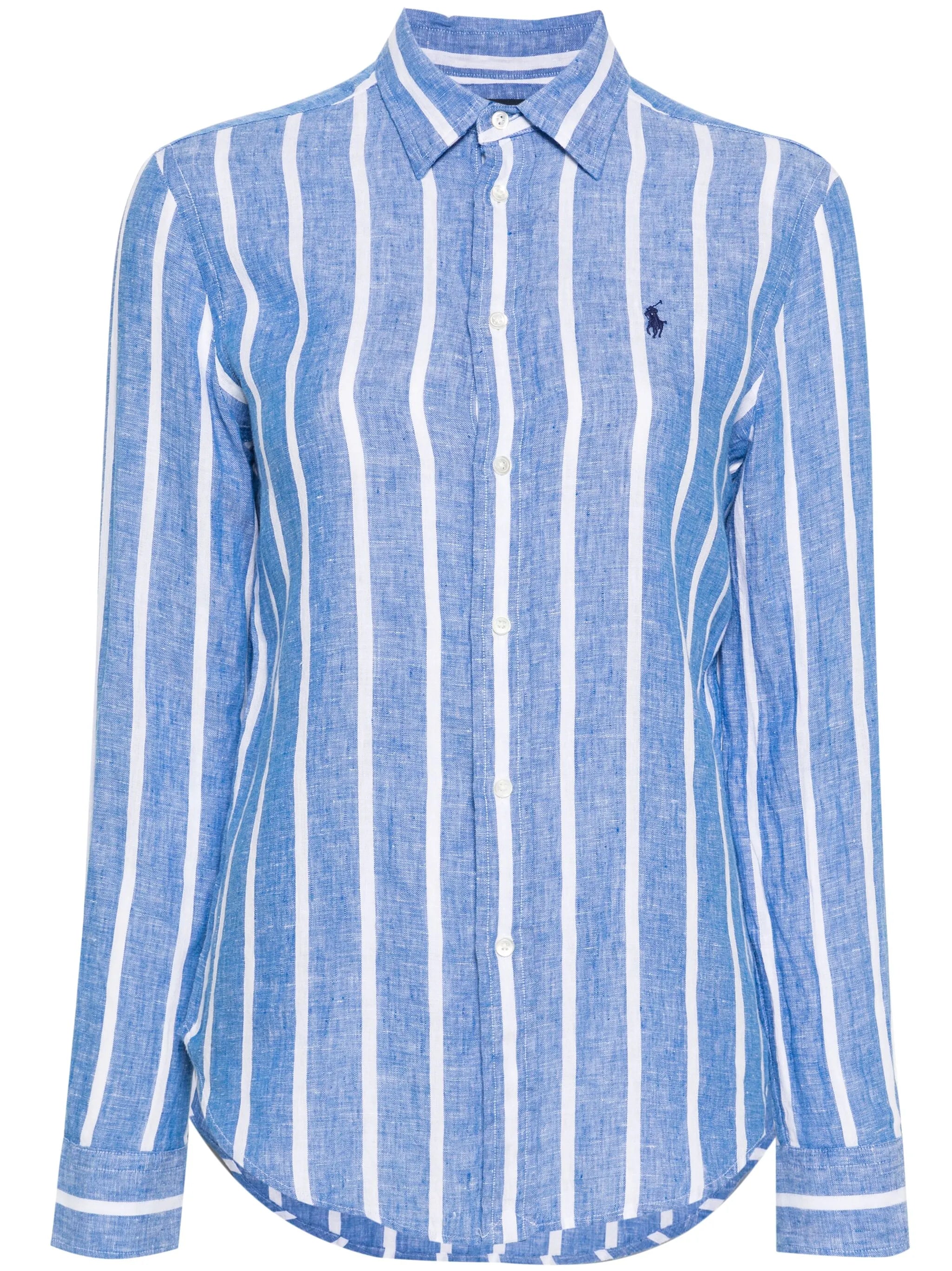 striped linen shirt