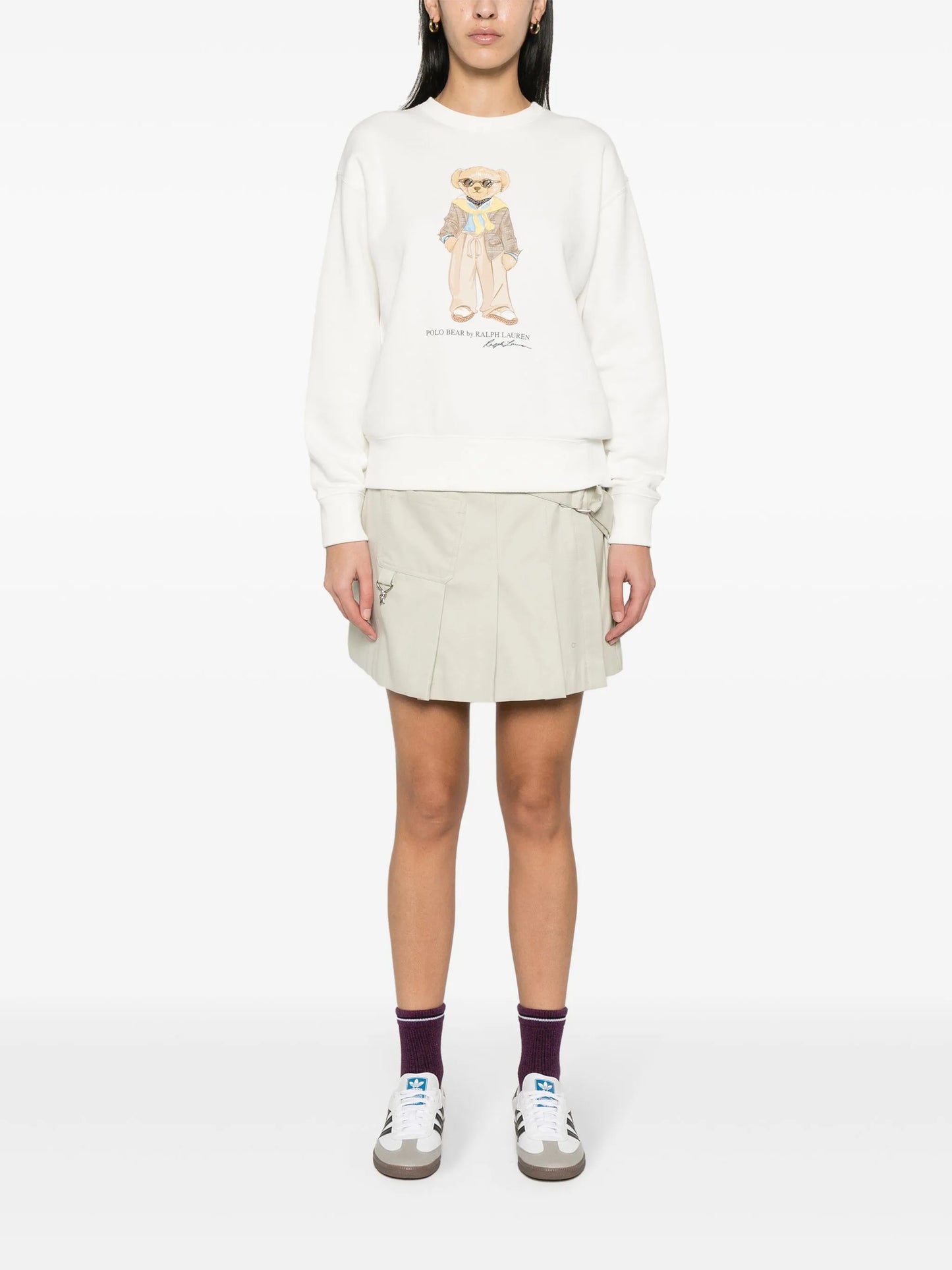 Polo Bear-print sweatshirt