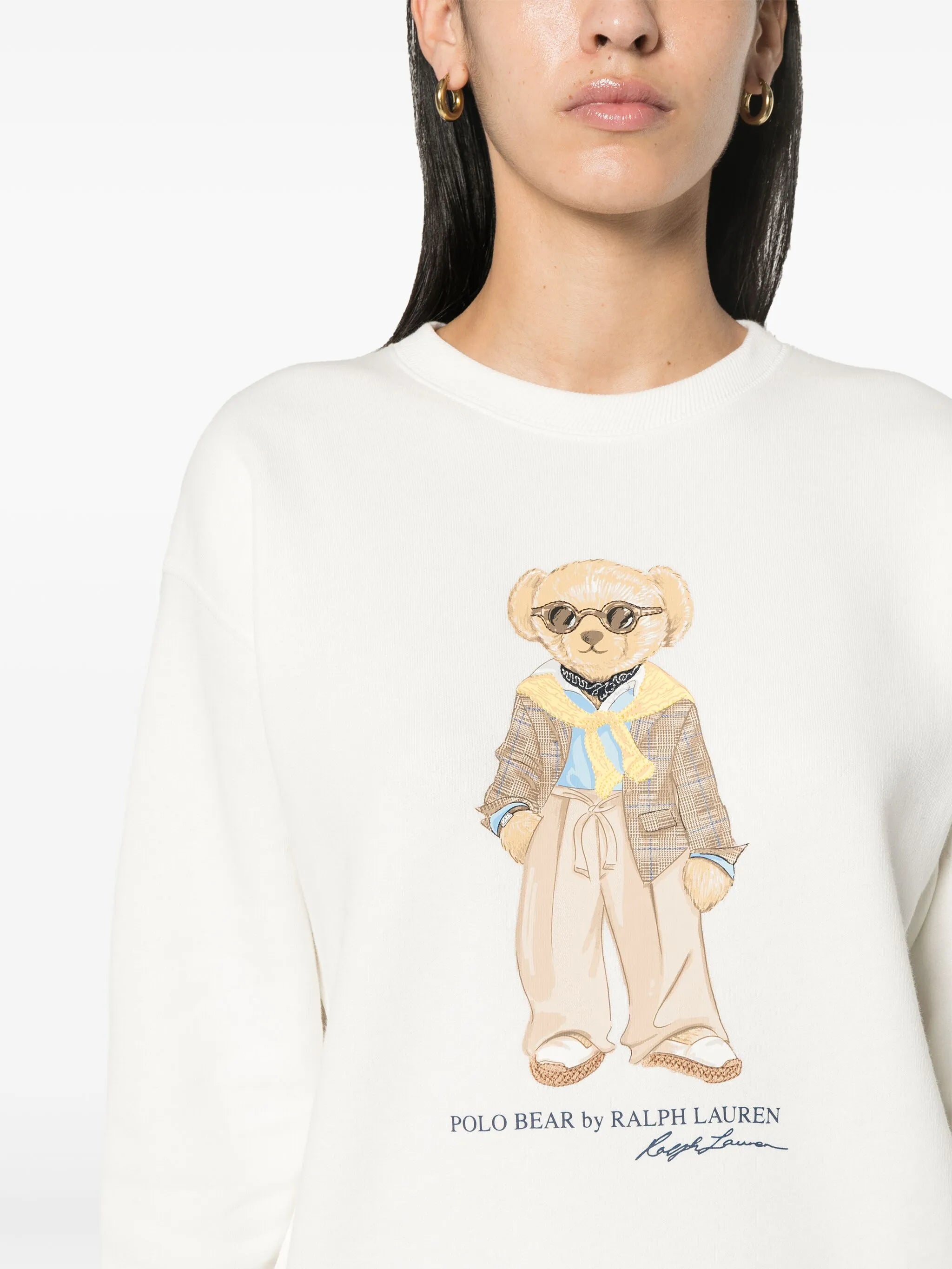 Polo Bear-print sweatshirt