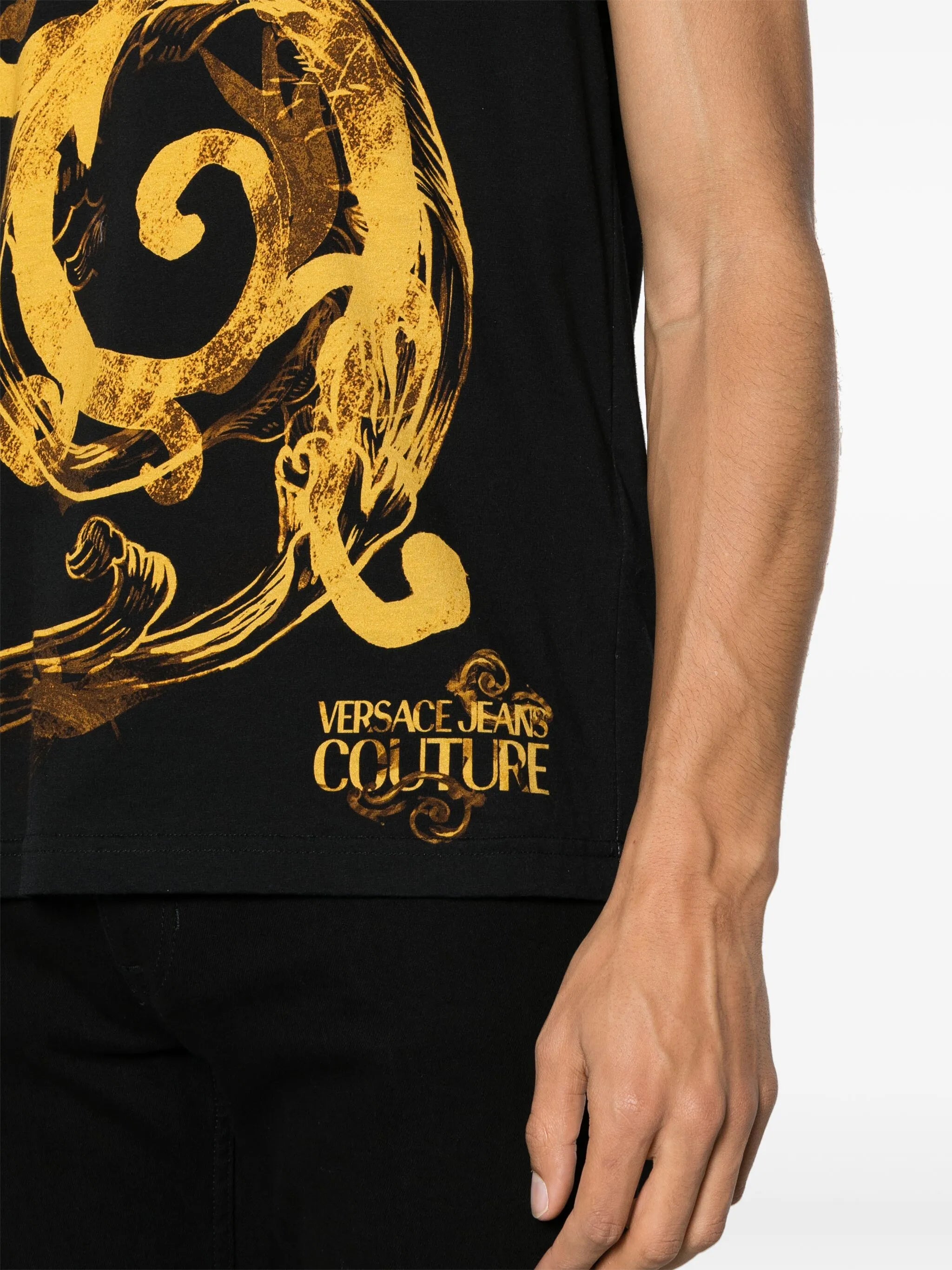 Barocc-print cotton T-shirt