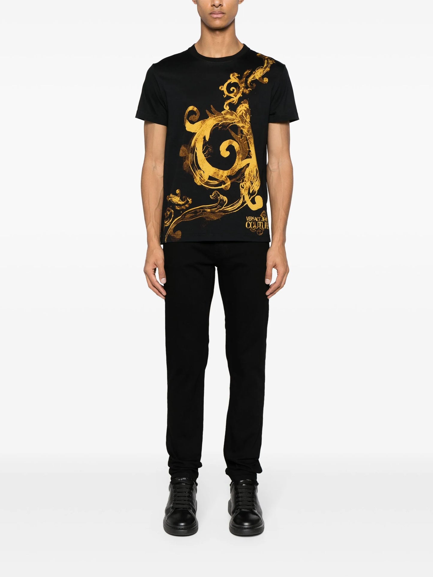 Barocc-print cotton T-shirt