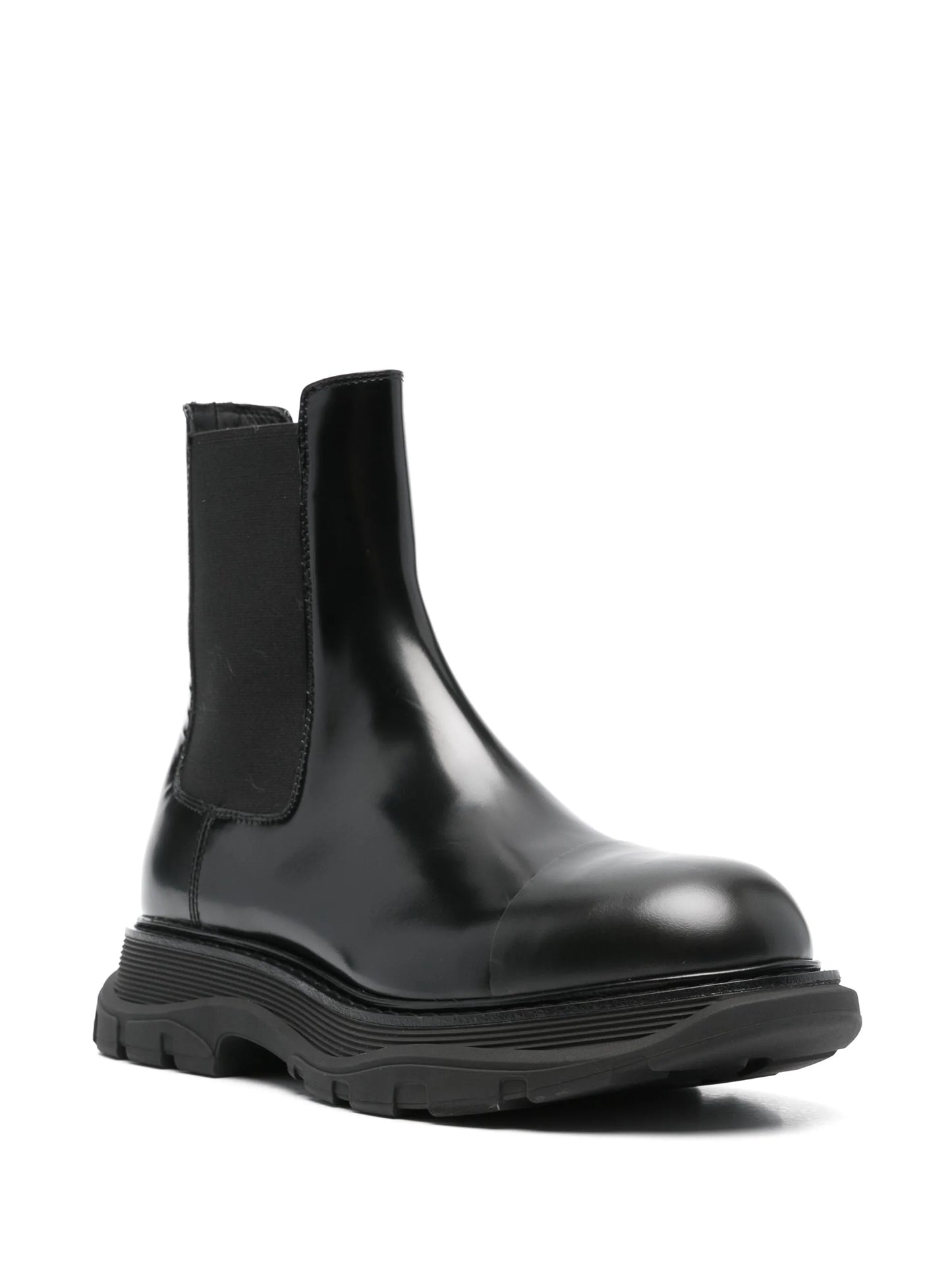 Tread leather Chelsea boots