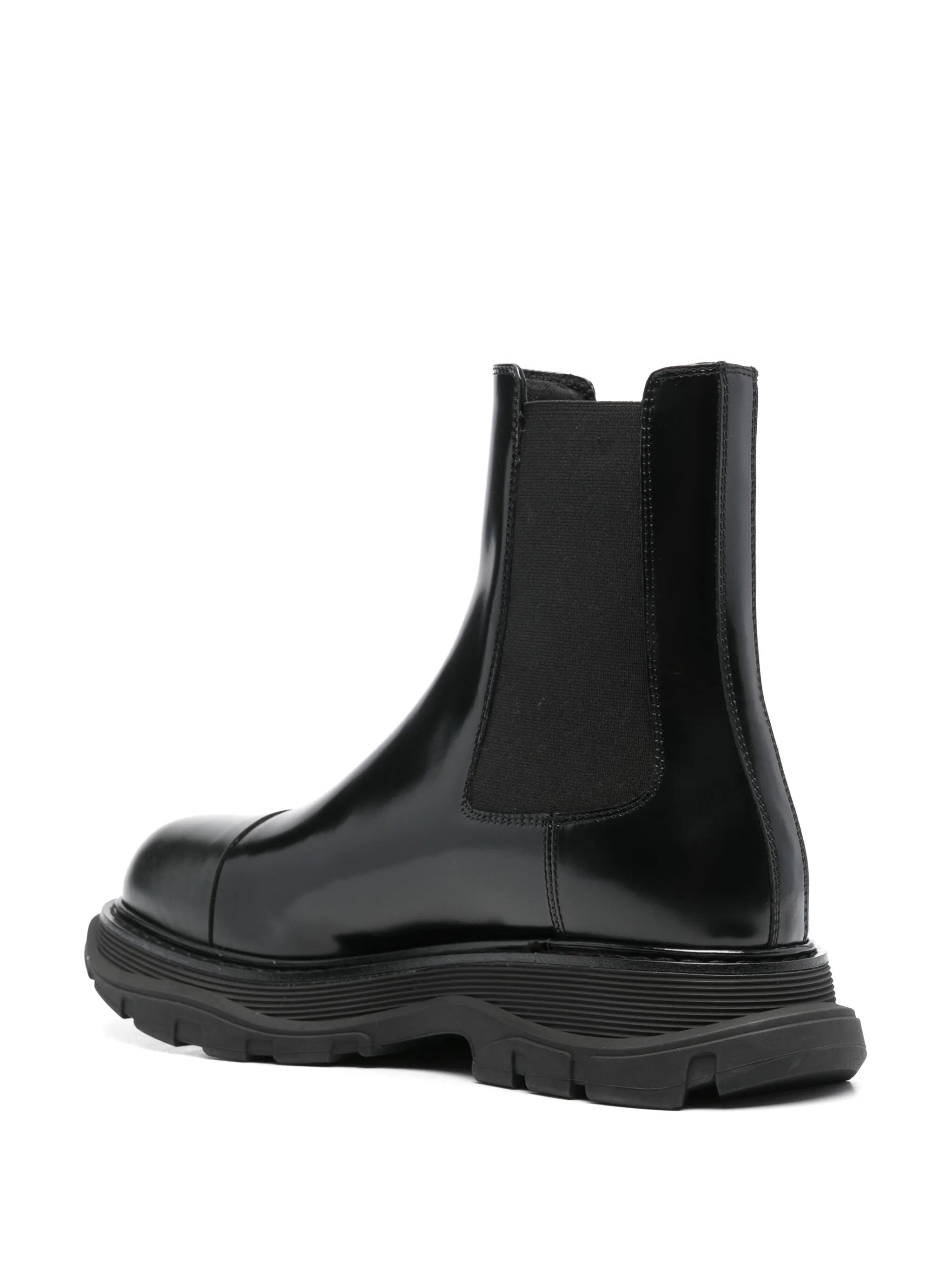 Tread leather Chelsea boots