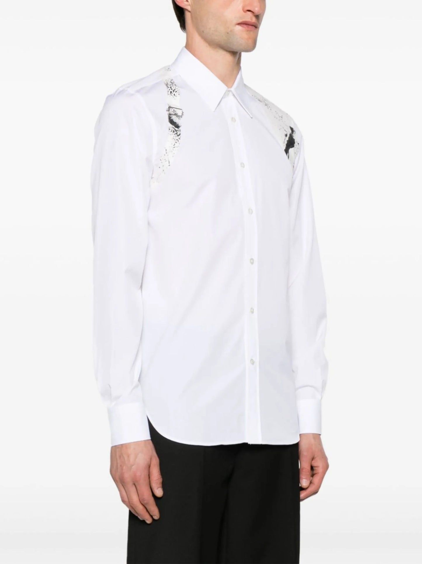 Fold Harness organic-cotton shirt