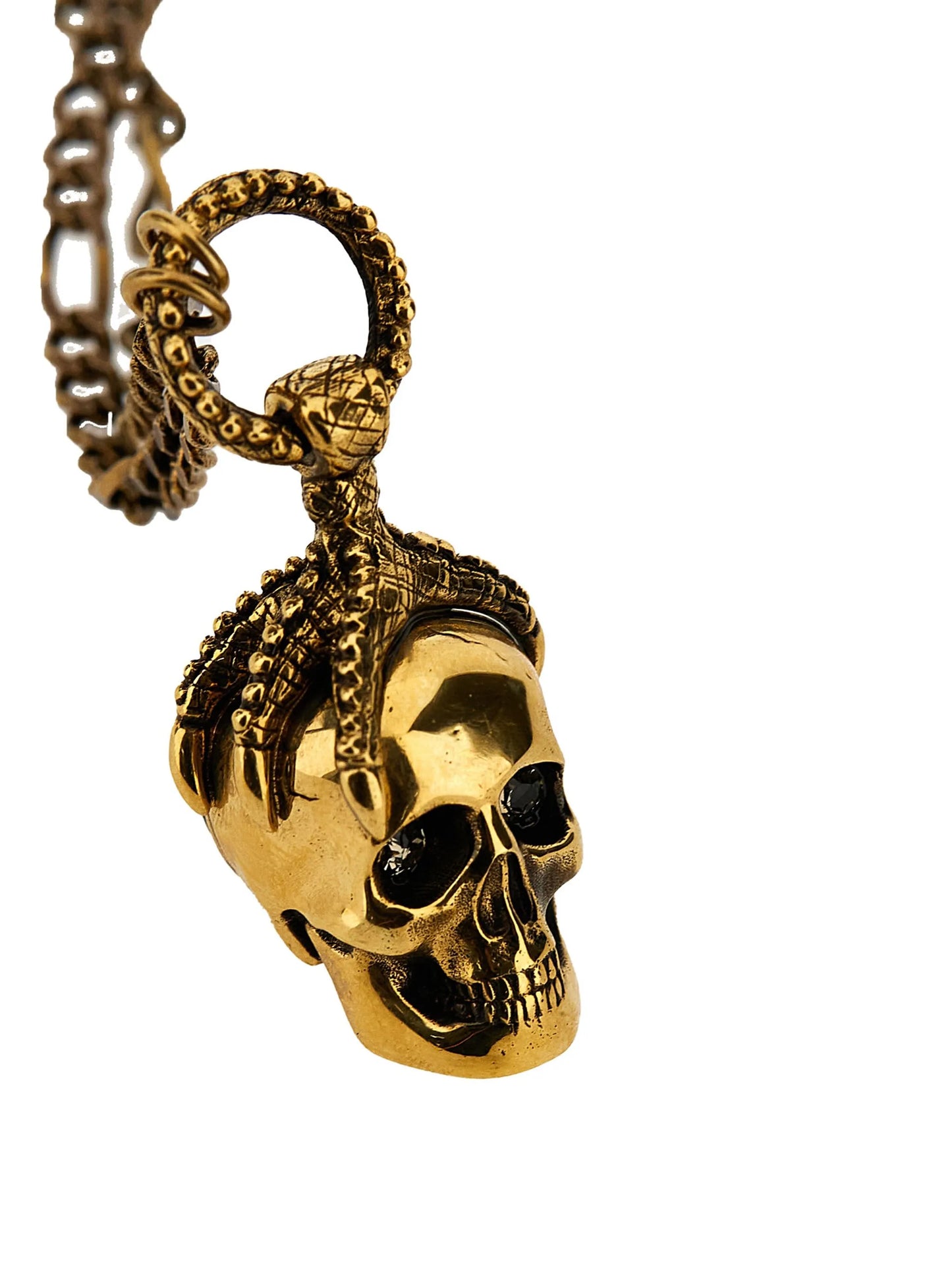 Victorian Skull pendant necklace