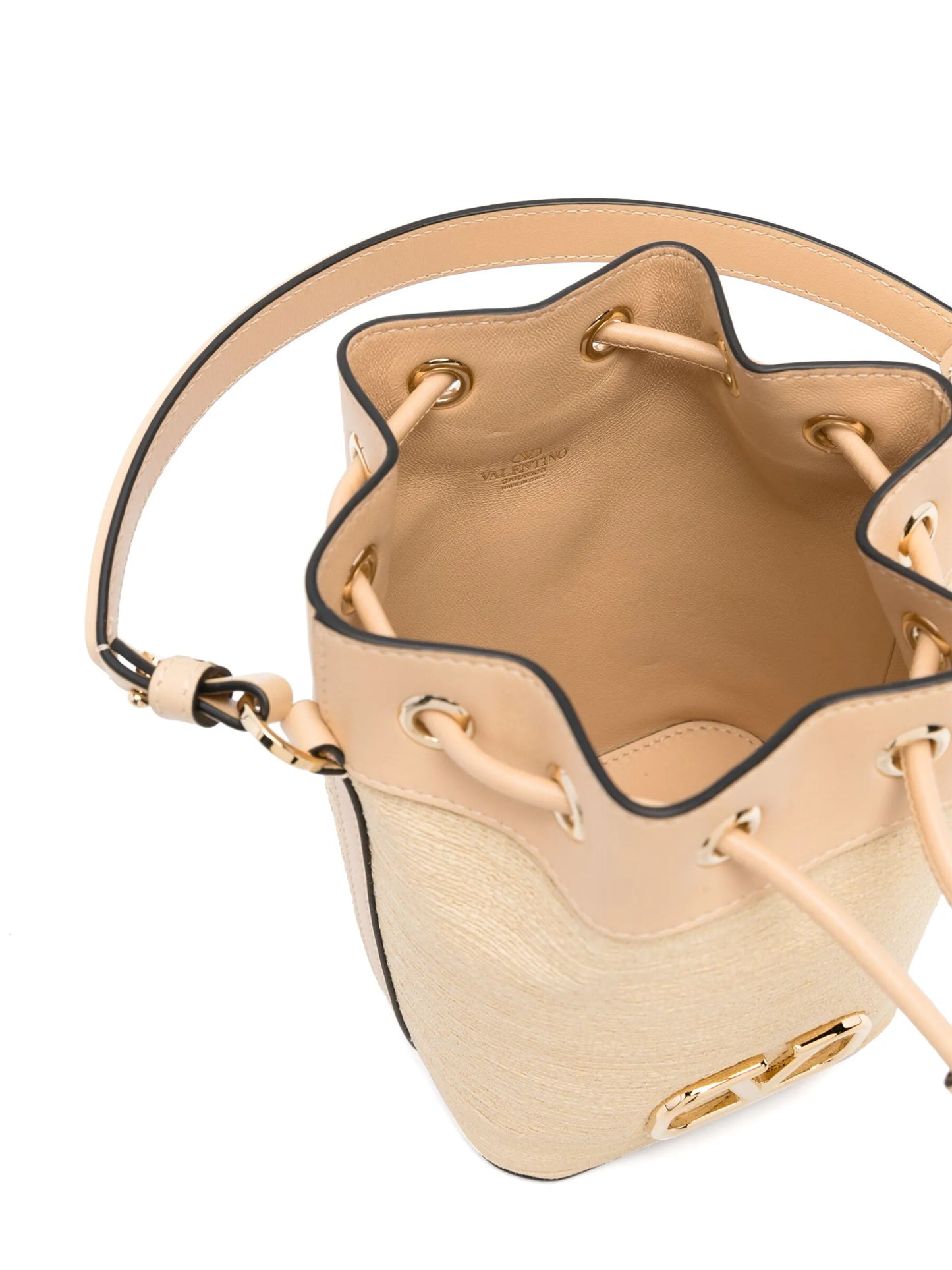 mini VLogo Signature bucket bag