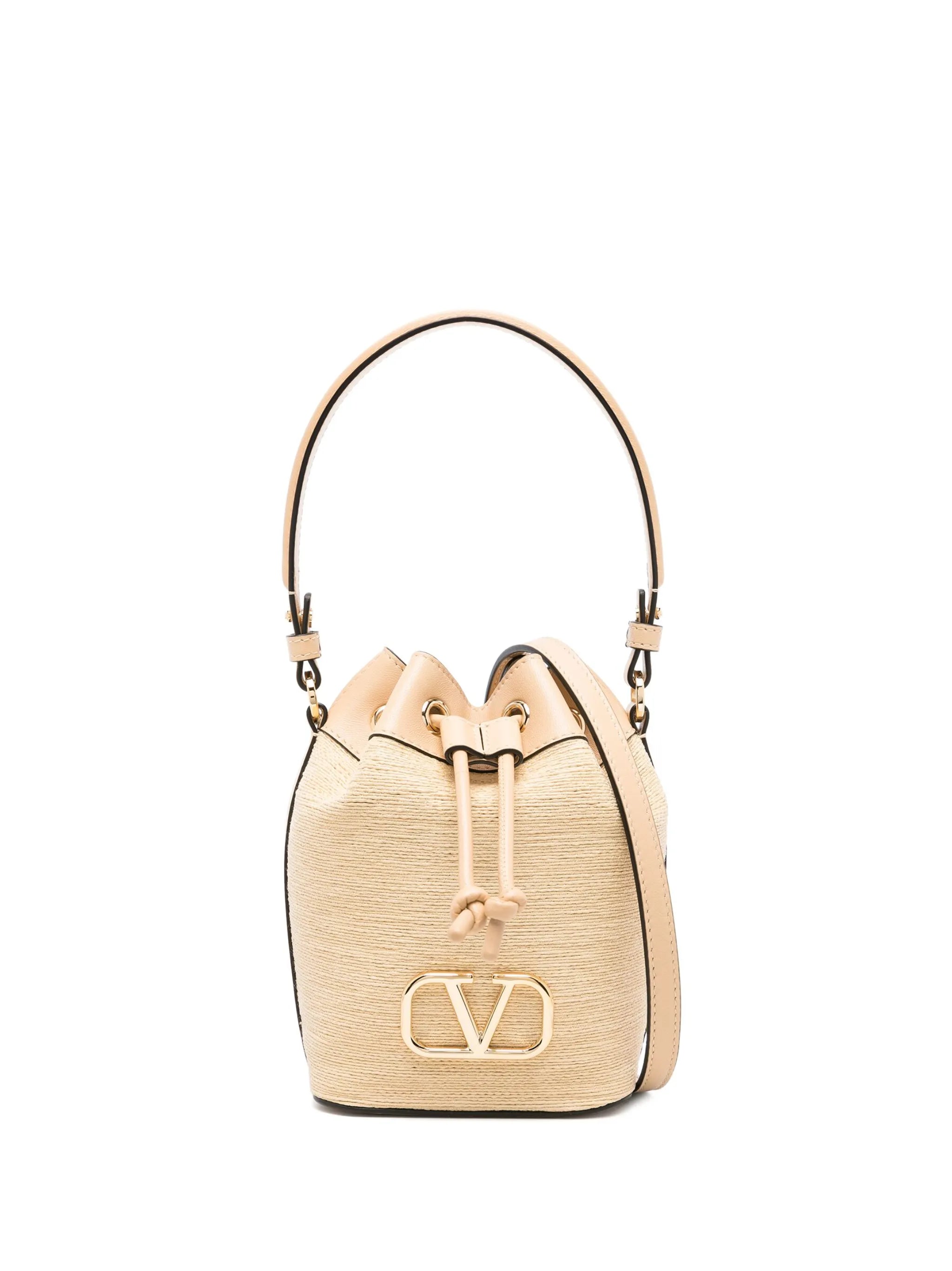 mini VLogo Signature bucket bag