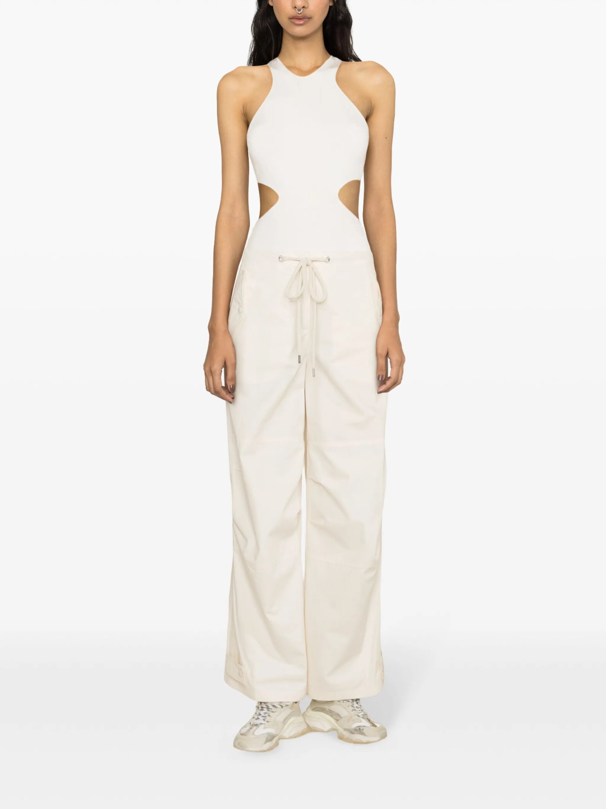 ripstop cotton cargo trousers