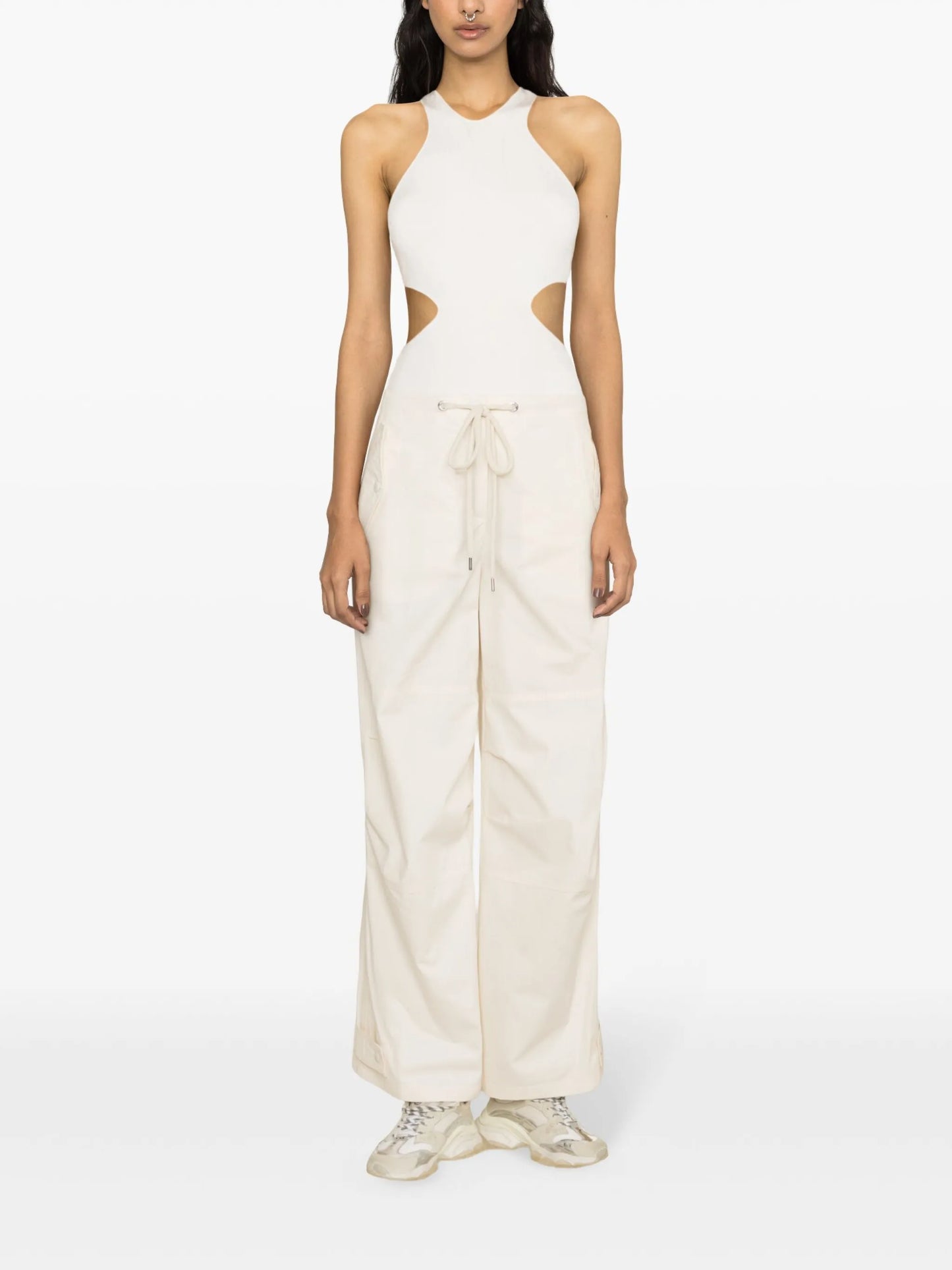 ripstop cotton cargo trousers
