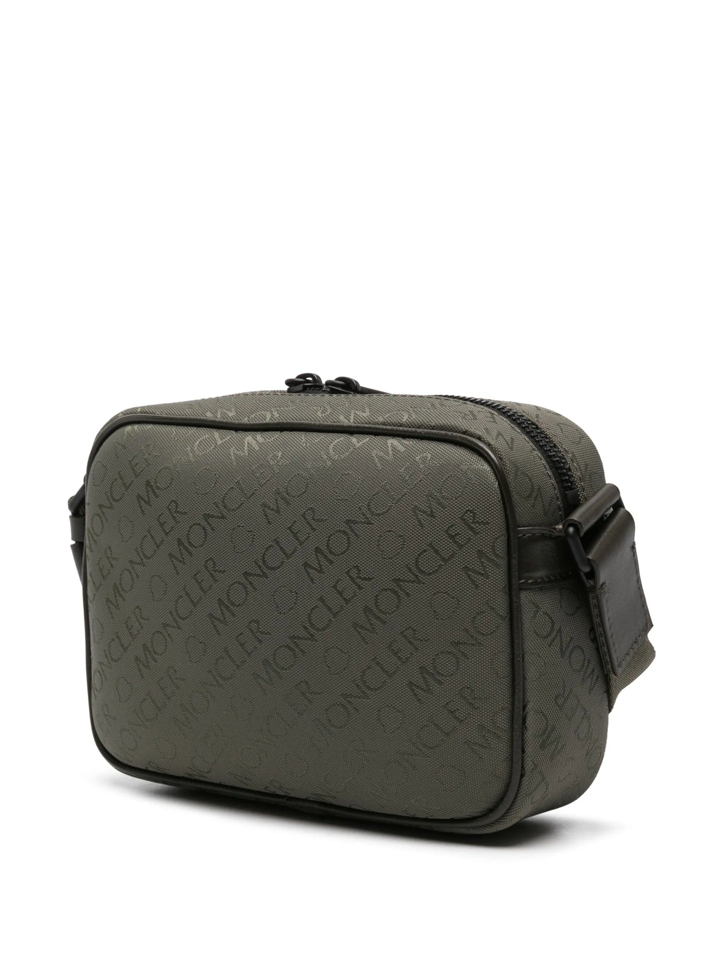 Tech jacquard crossbody bag