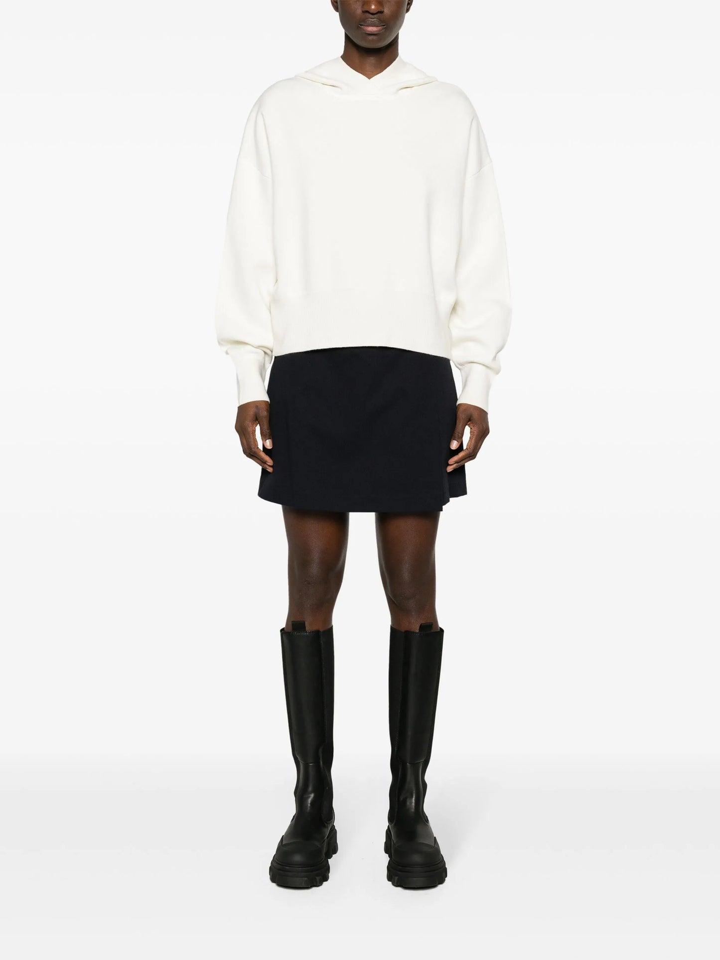 Holton wool-blend hoodie
