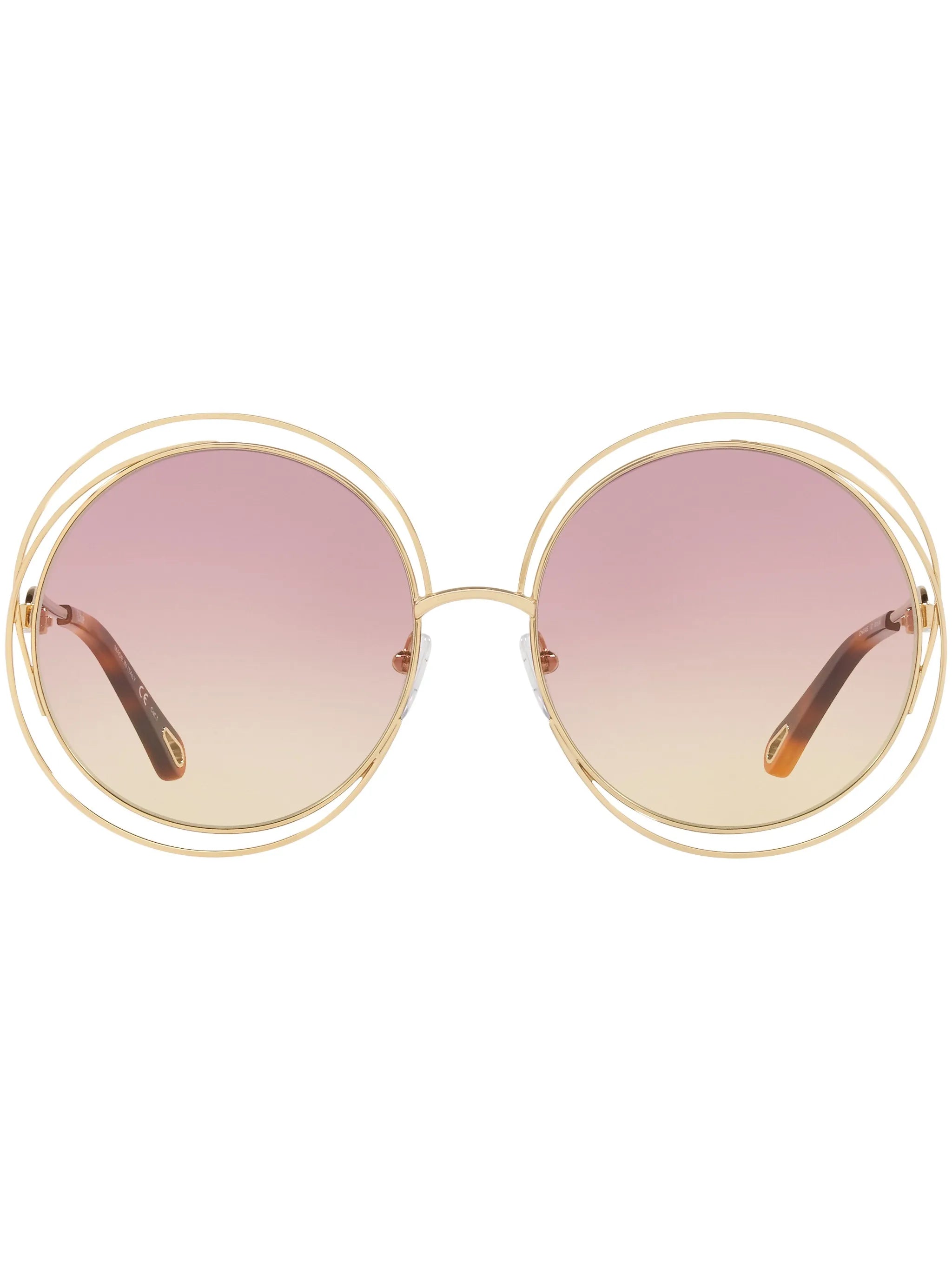 round-frame sunglasses
