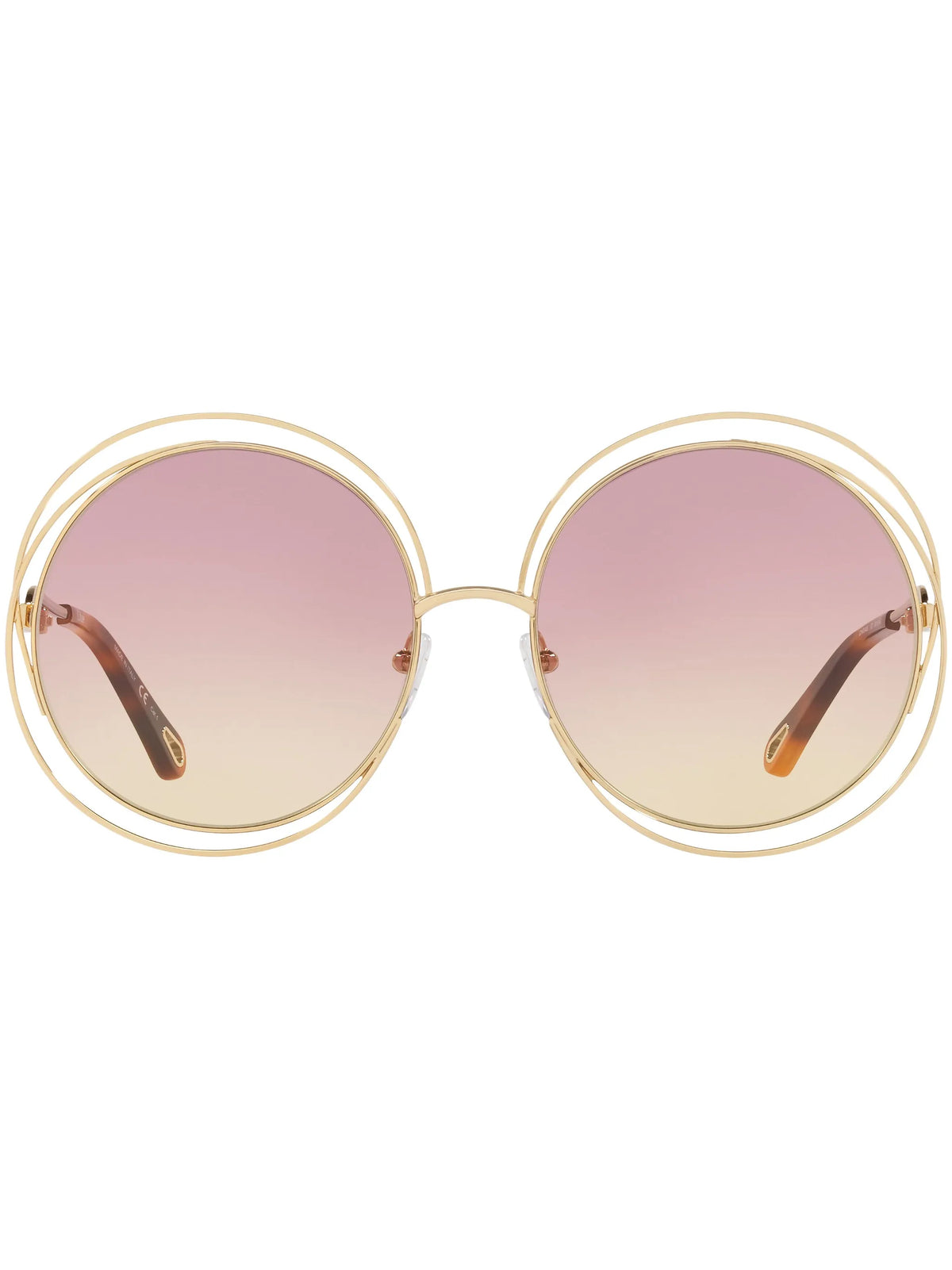 round-frame sunglasses