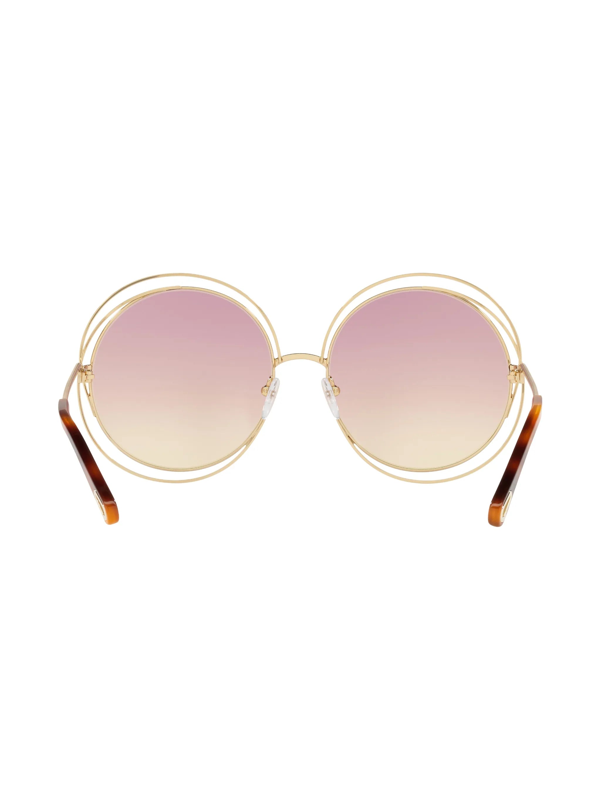 round-frame sunglasses