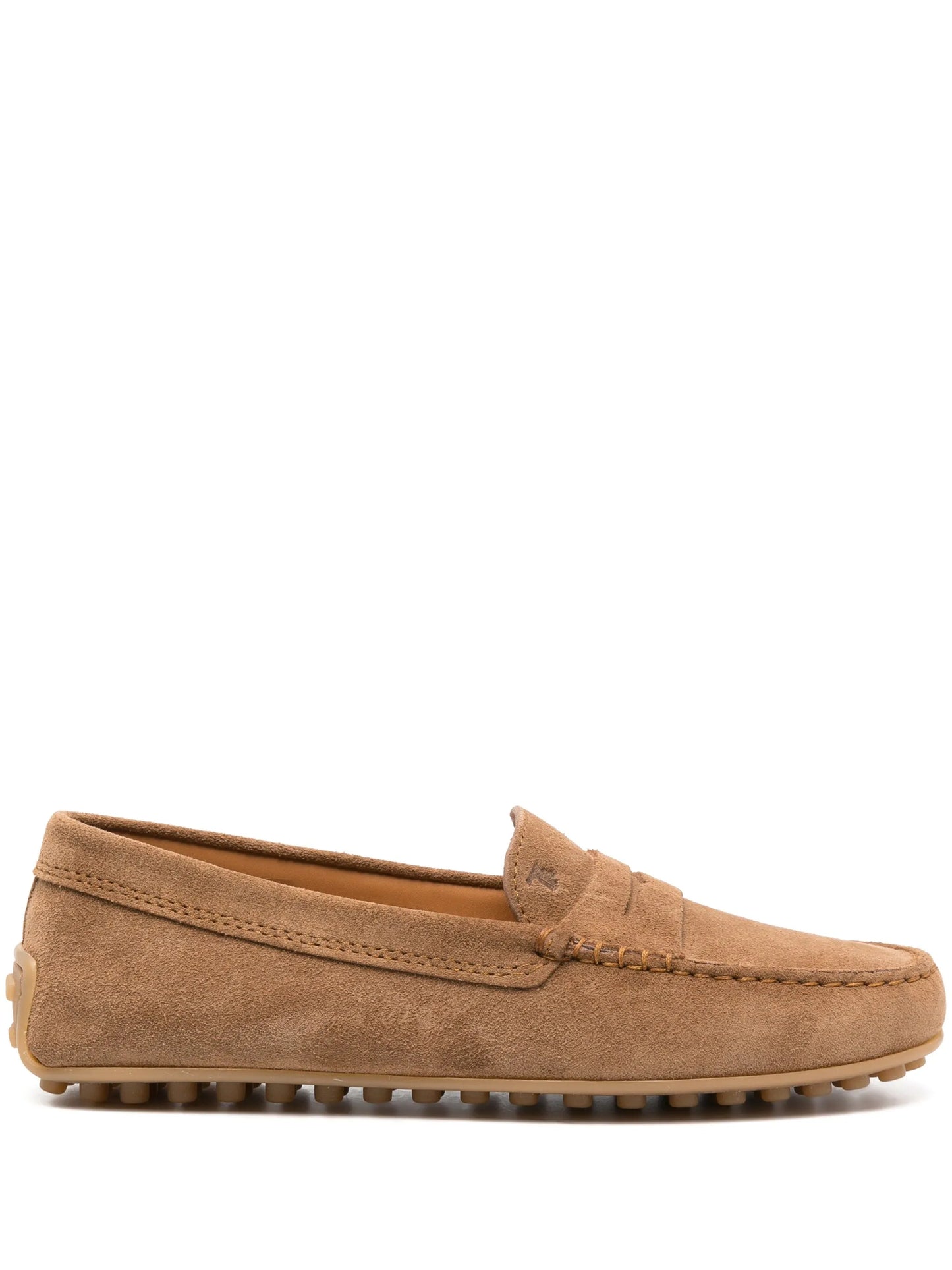 Gommino suede loafers