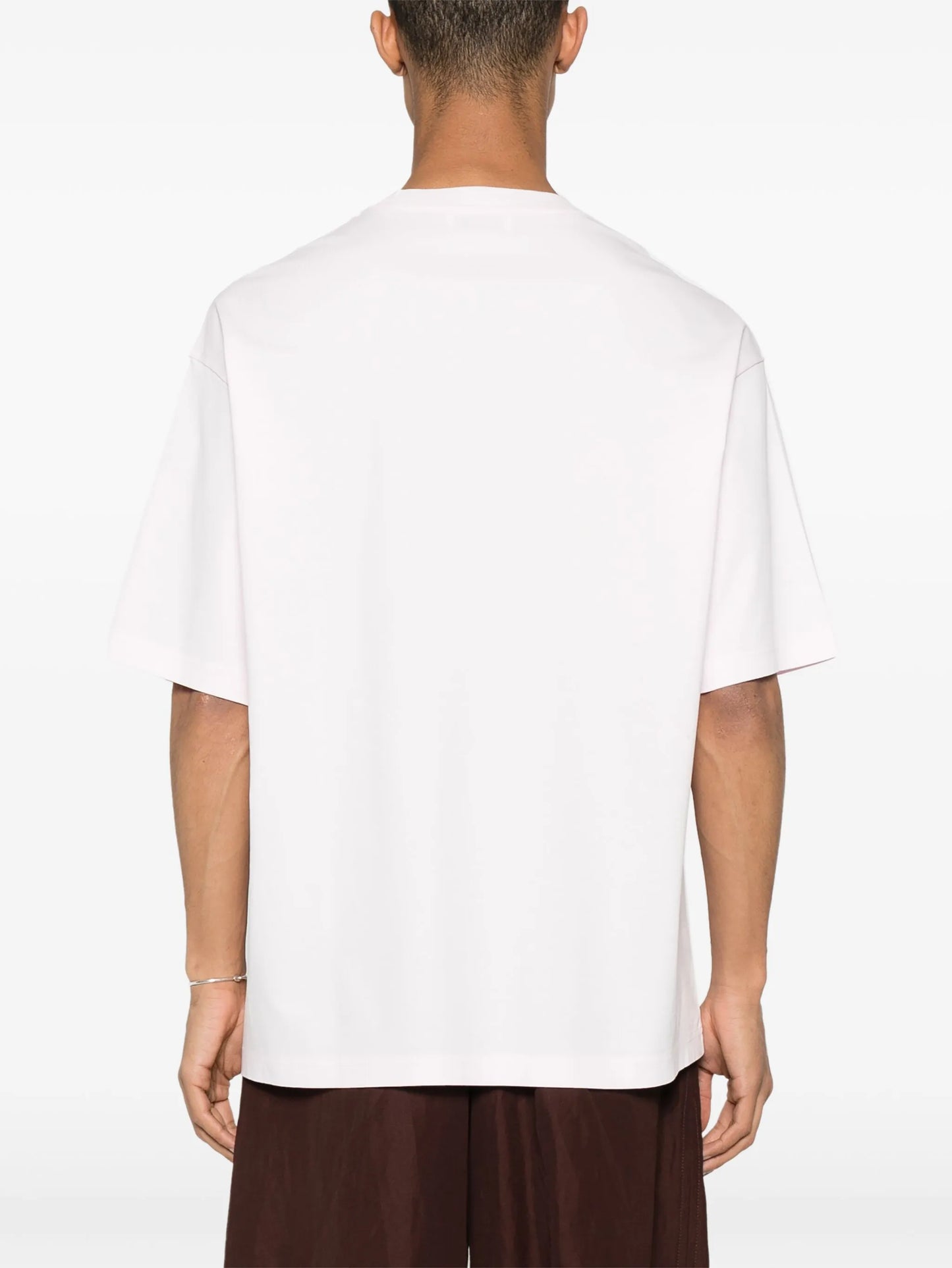 logo-embroidered cotton T-shirt