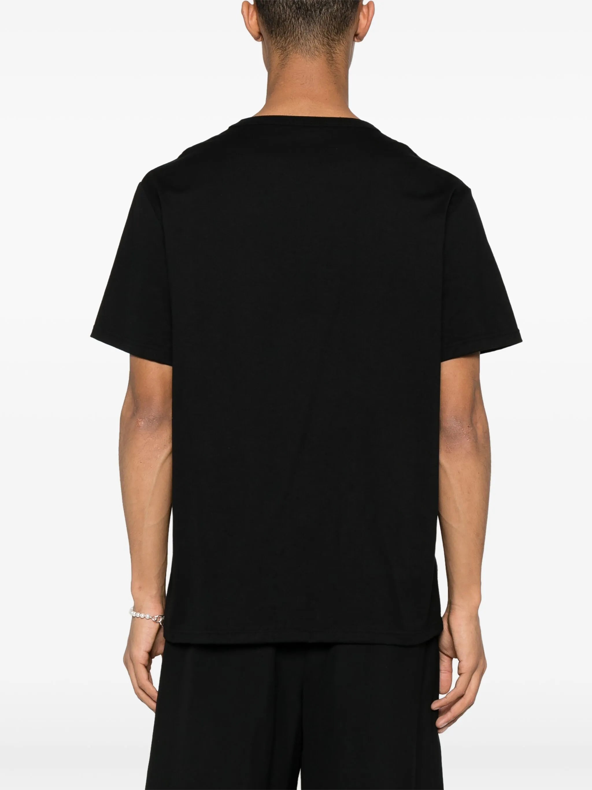 skull-print cotton T-shirt