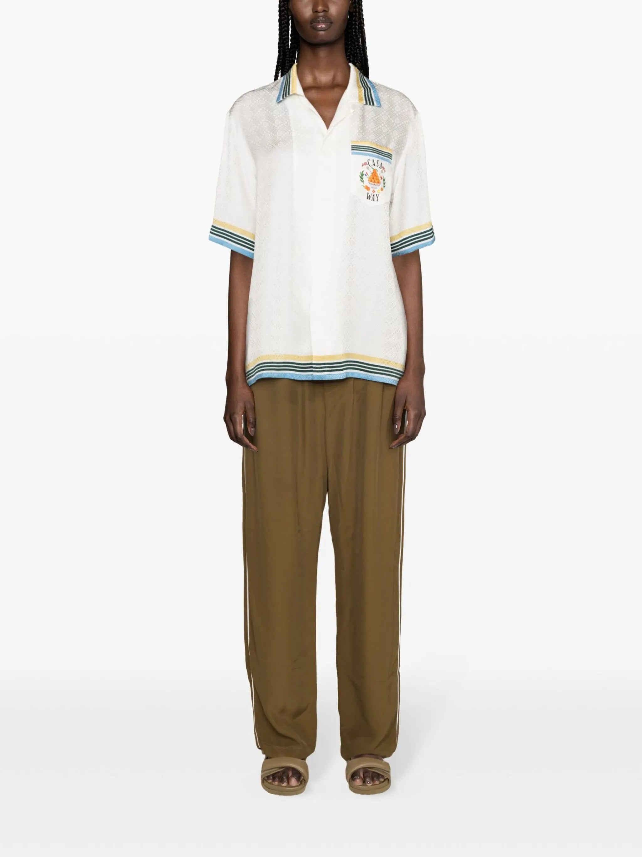 Casa Way monogram shirt