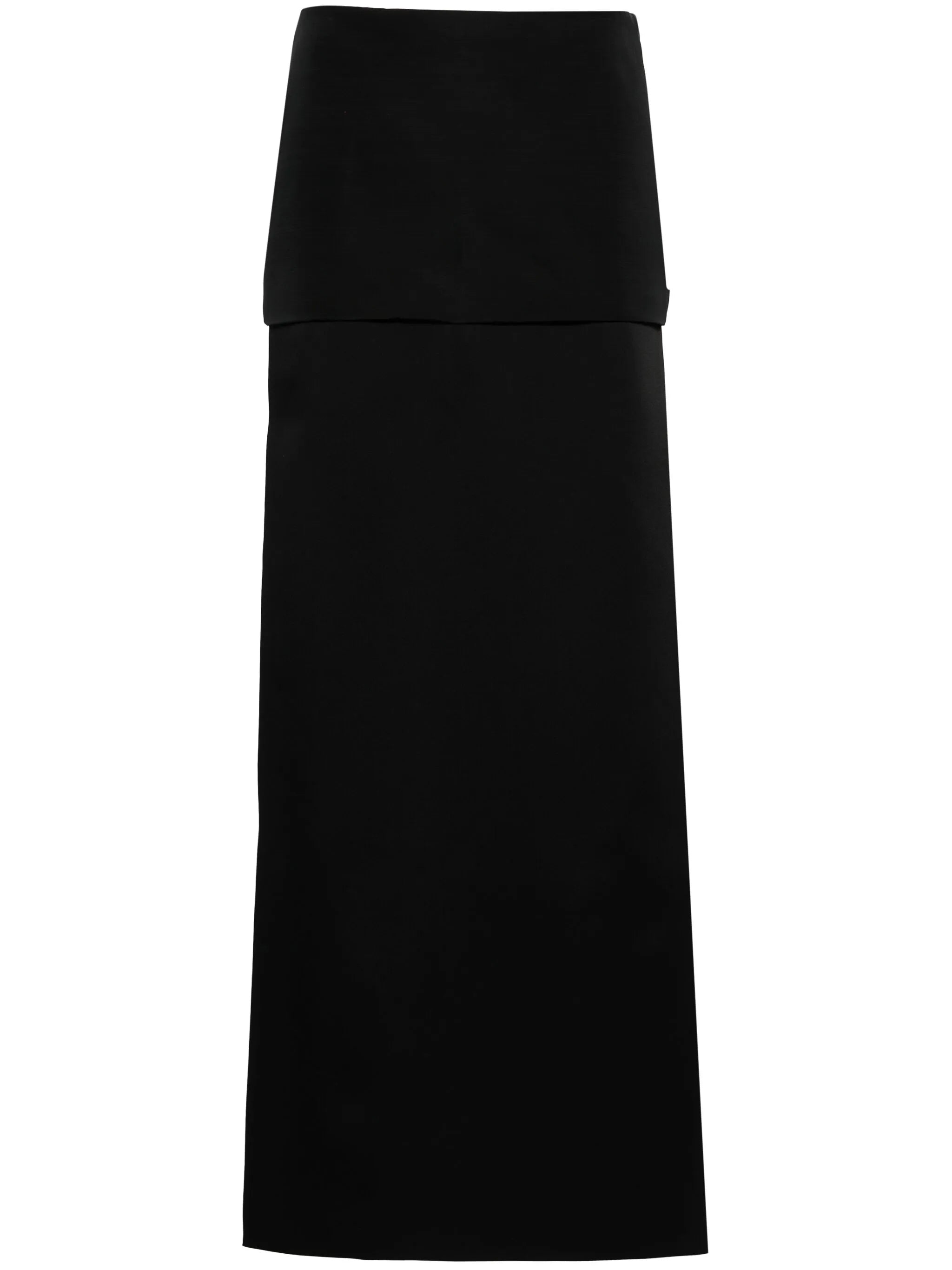 Saxon layered maxi skirt
