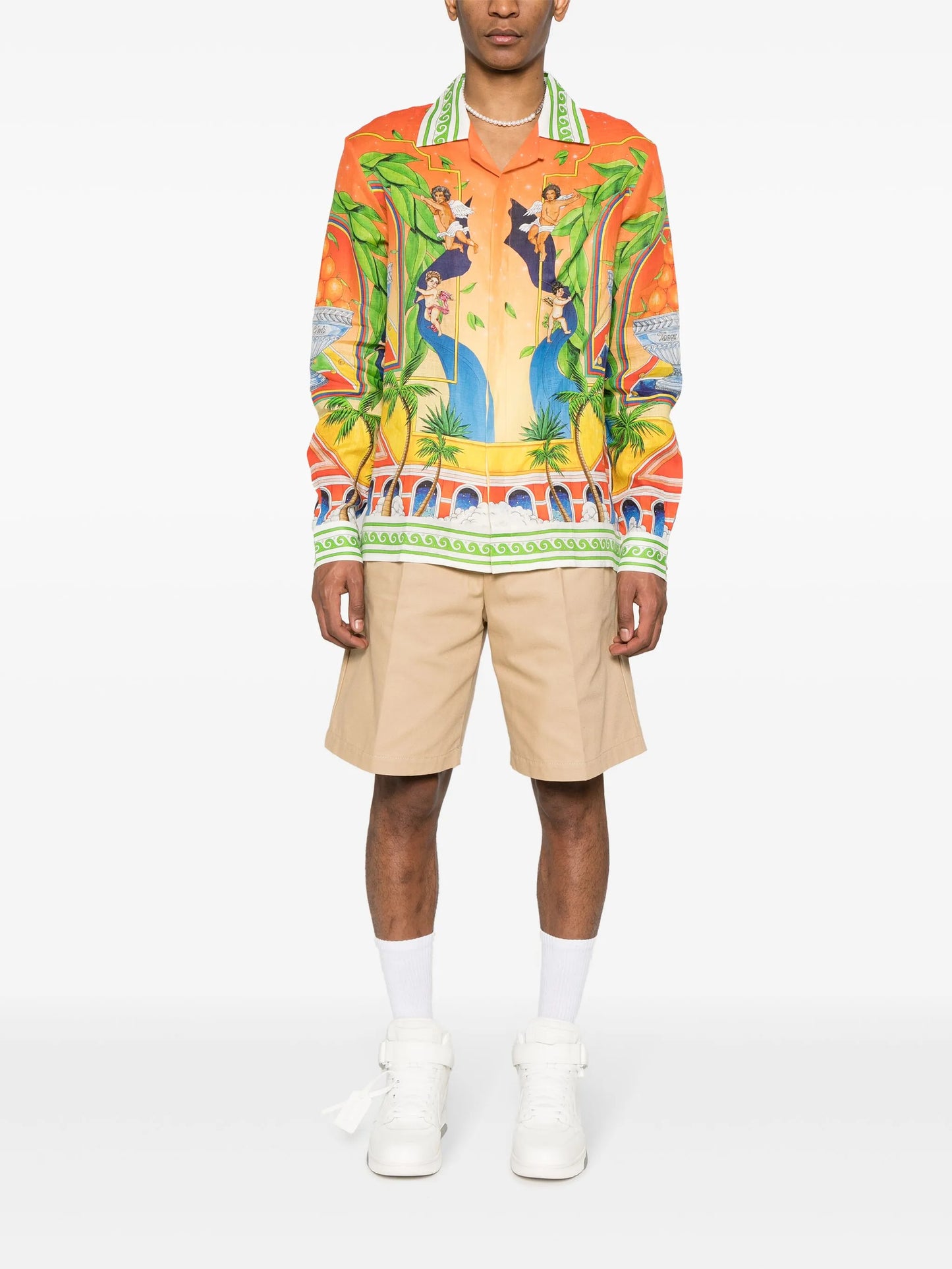 Trophy linen shirt