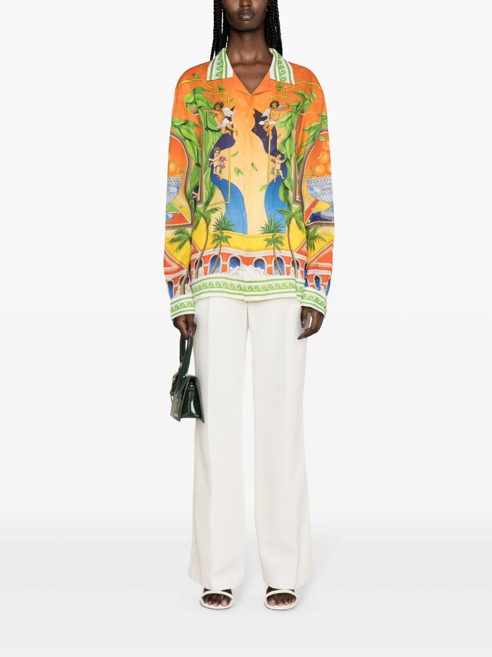 Trophy linen shirt