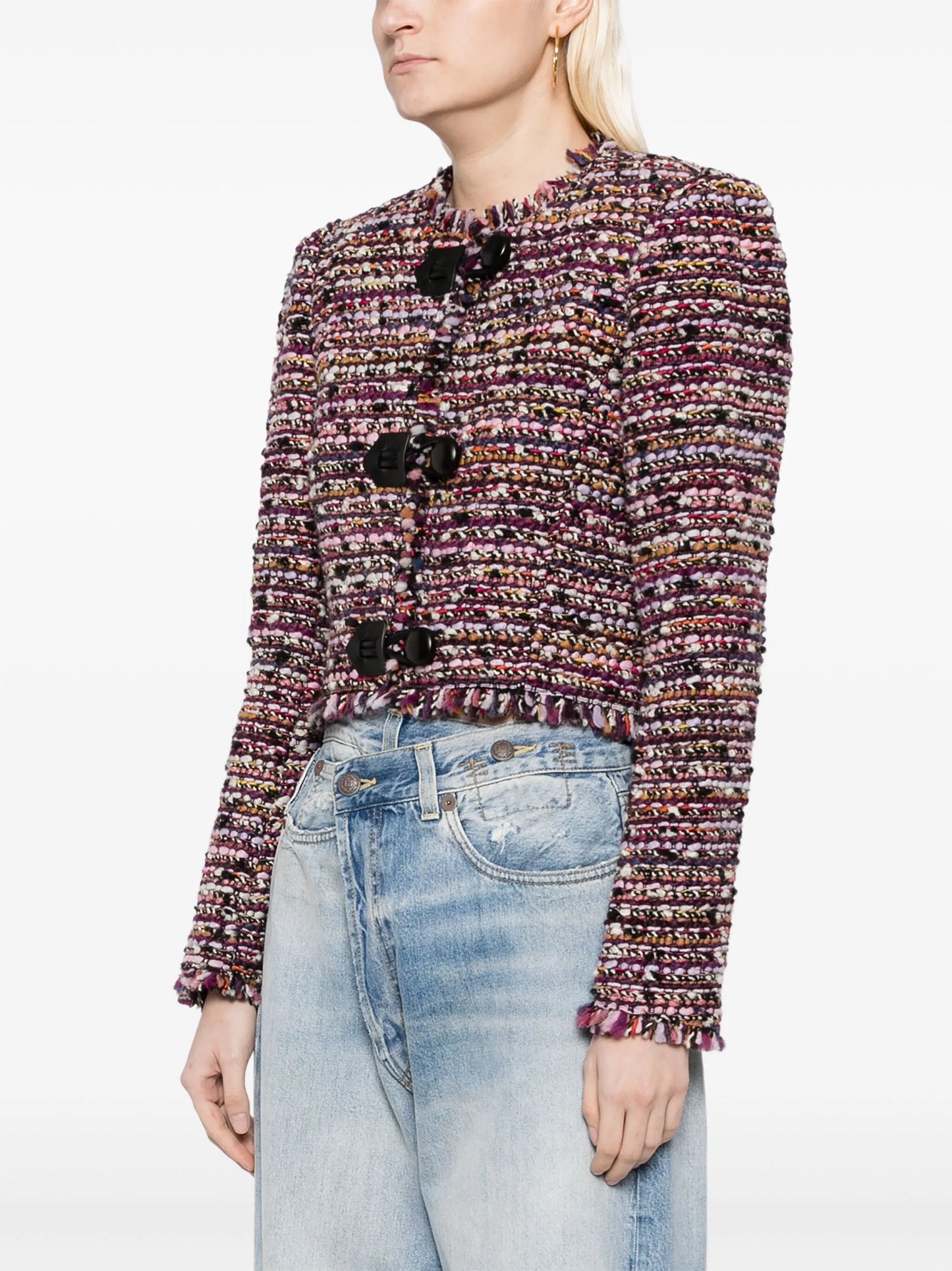 Gradilia tweed cropped jacket