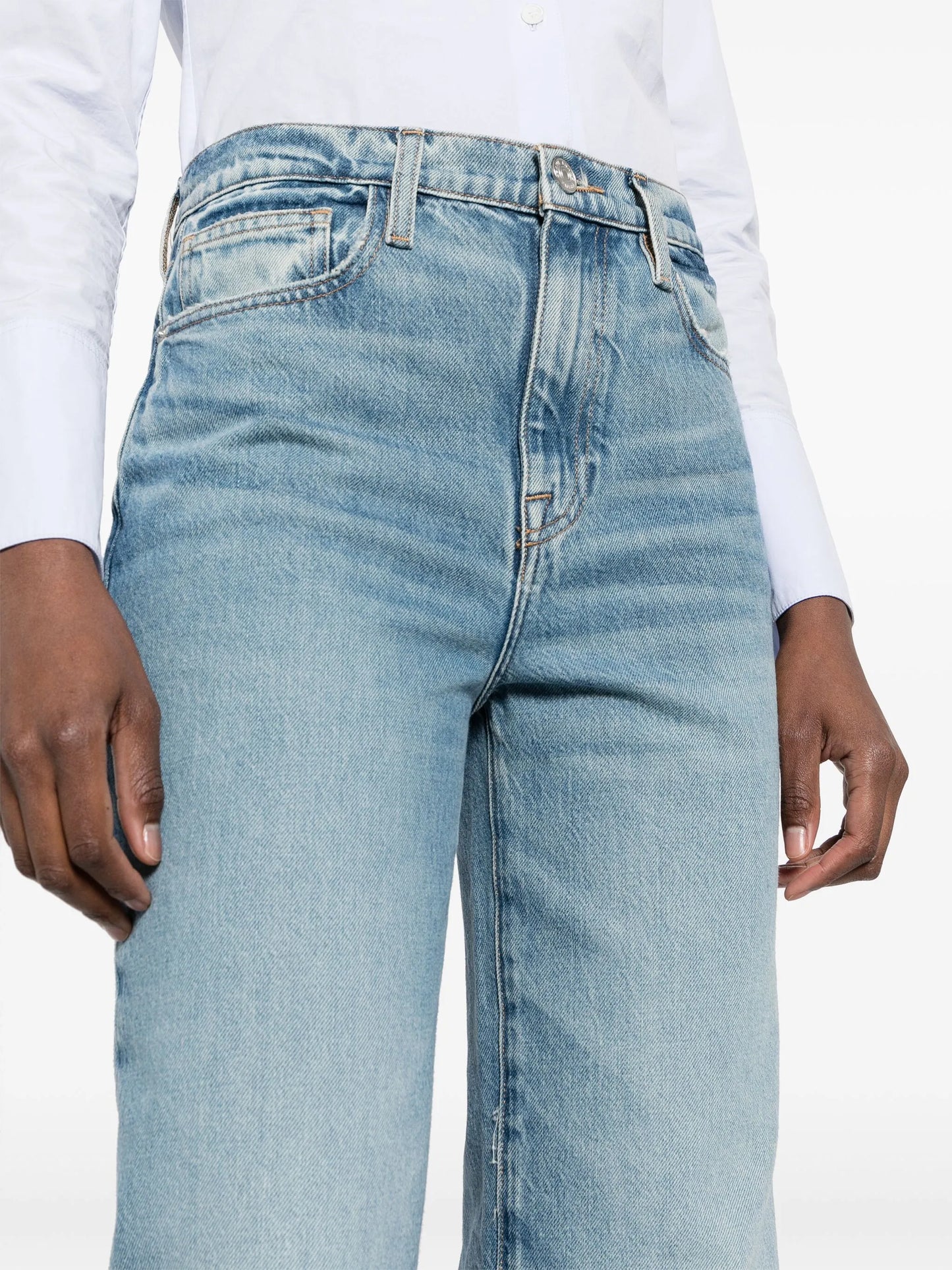 Le Jane high-rise wide-leg jeans