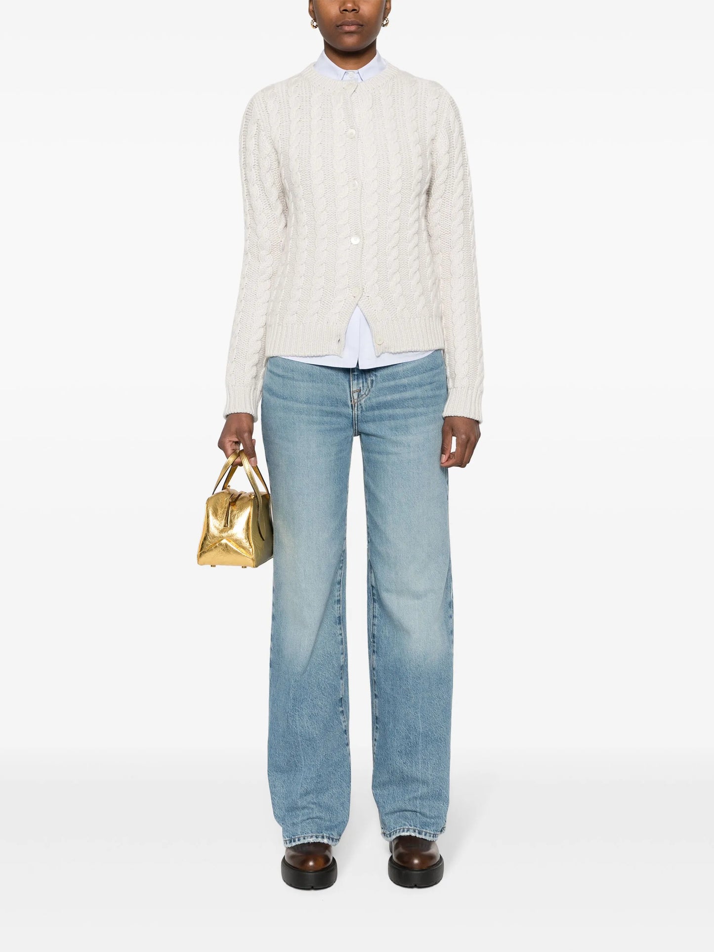 Le Jane high-rise wide-leg jeans
