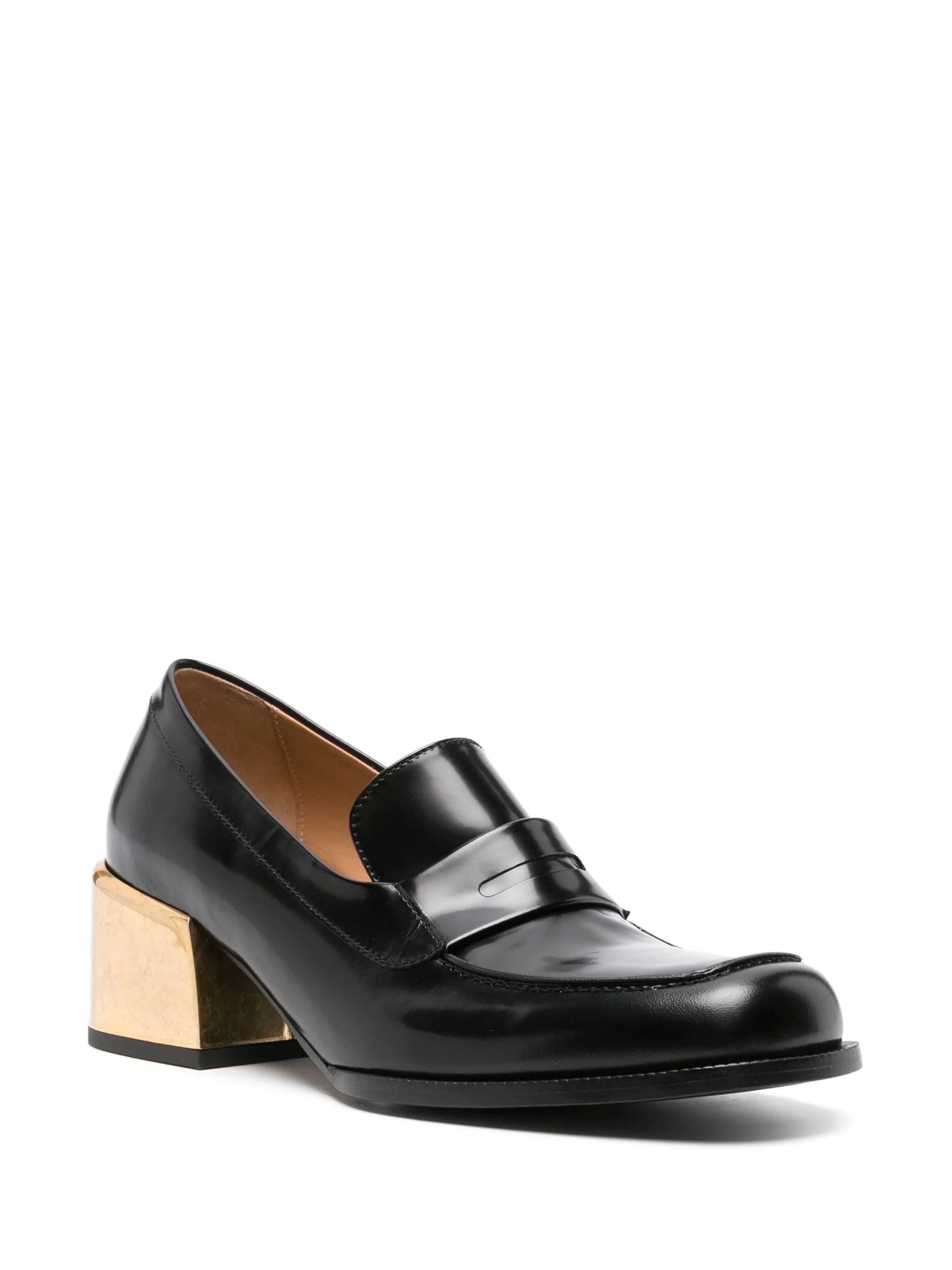 55mm leather loafers