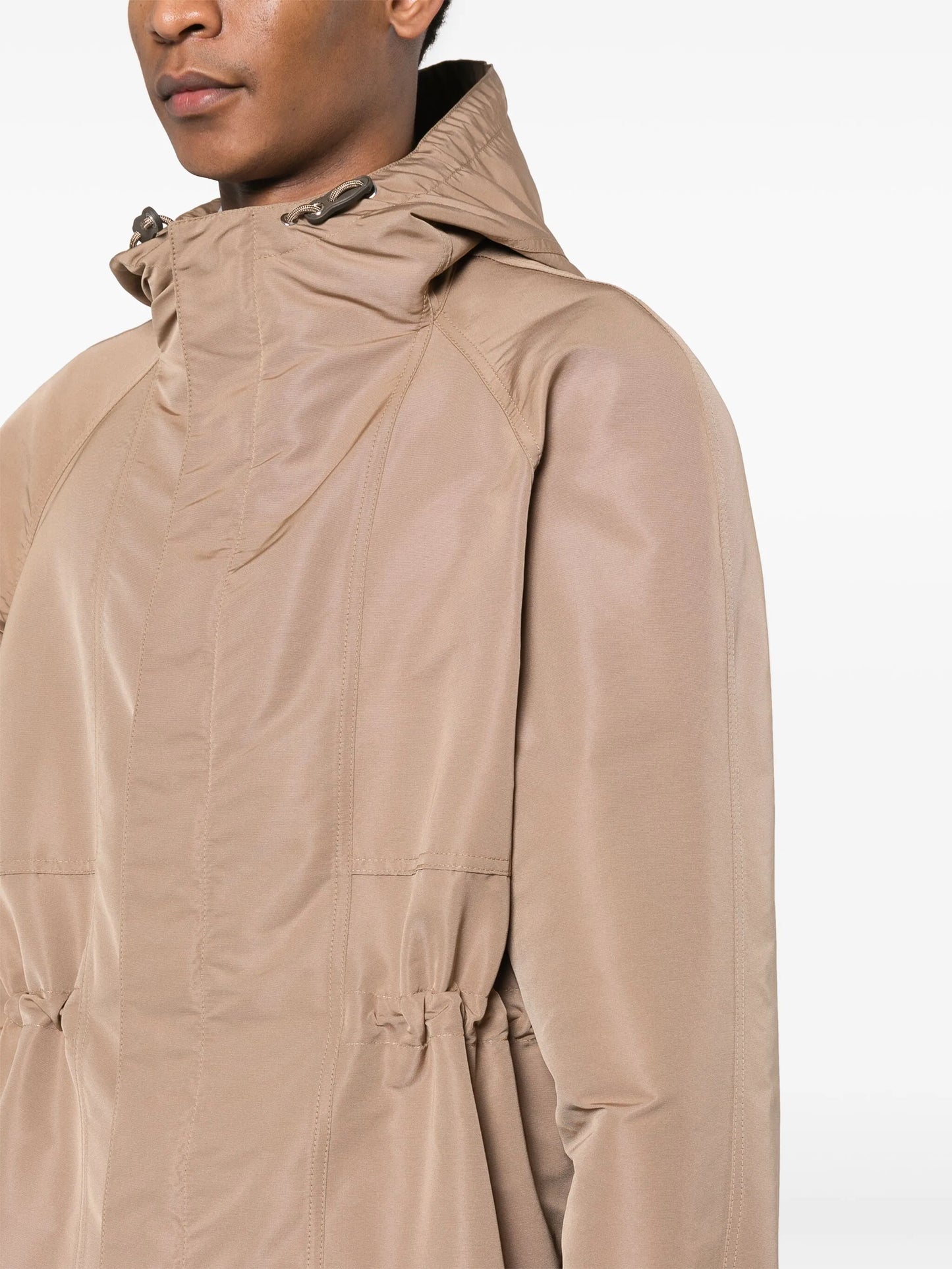 lightweight hooded parka