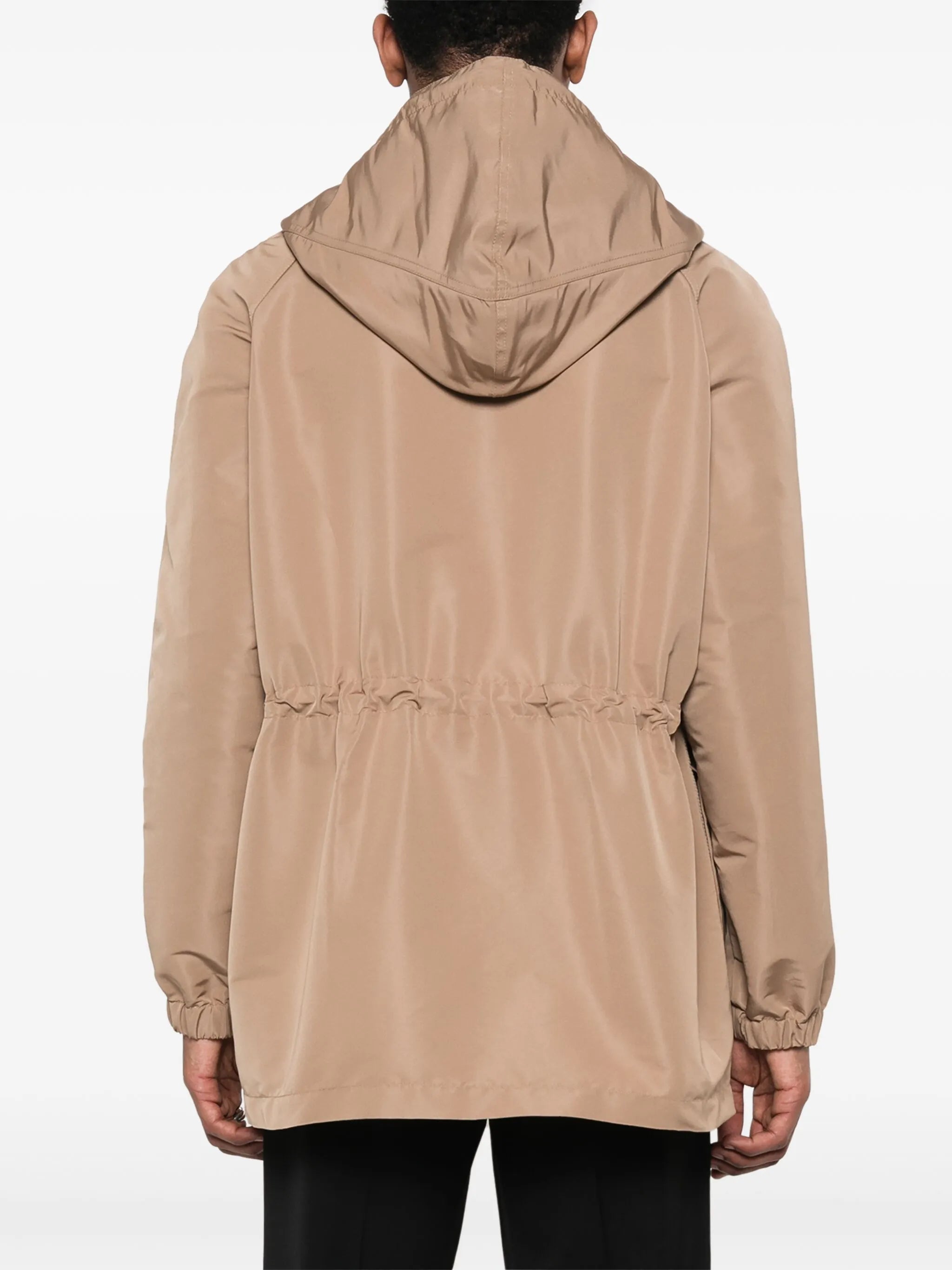 lightweight hooded parka