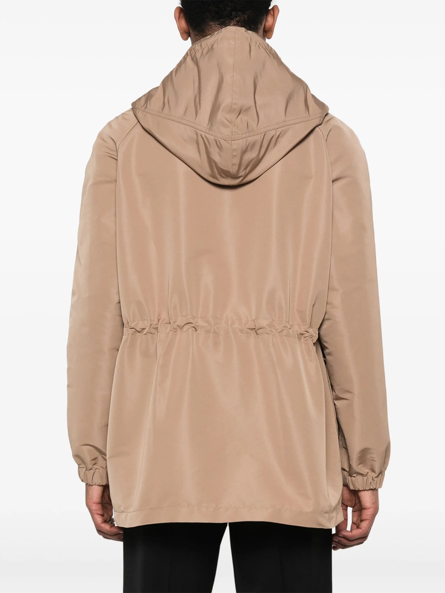 lightweight hooded parka
