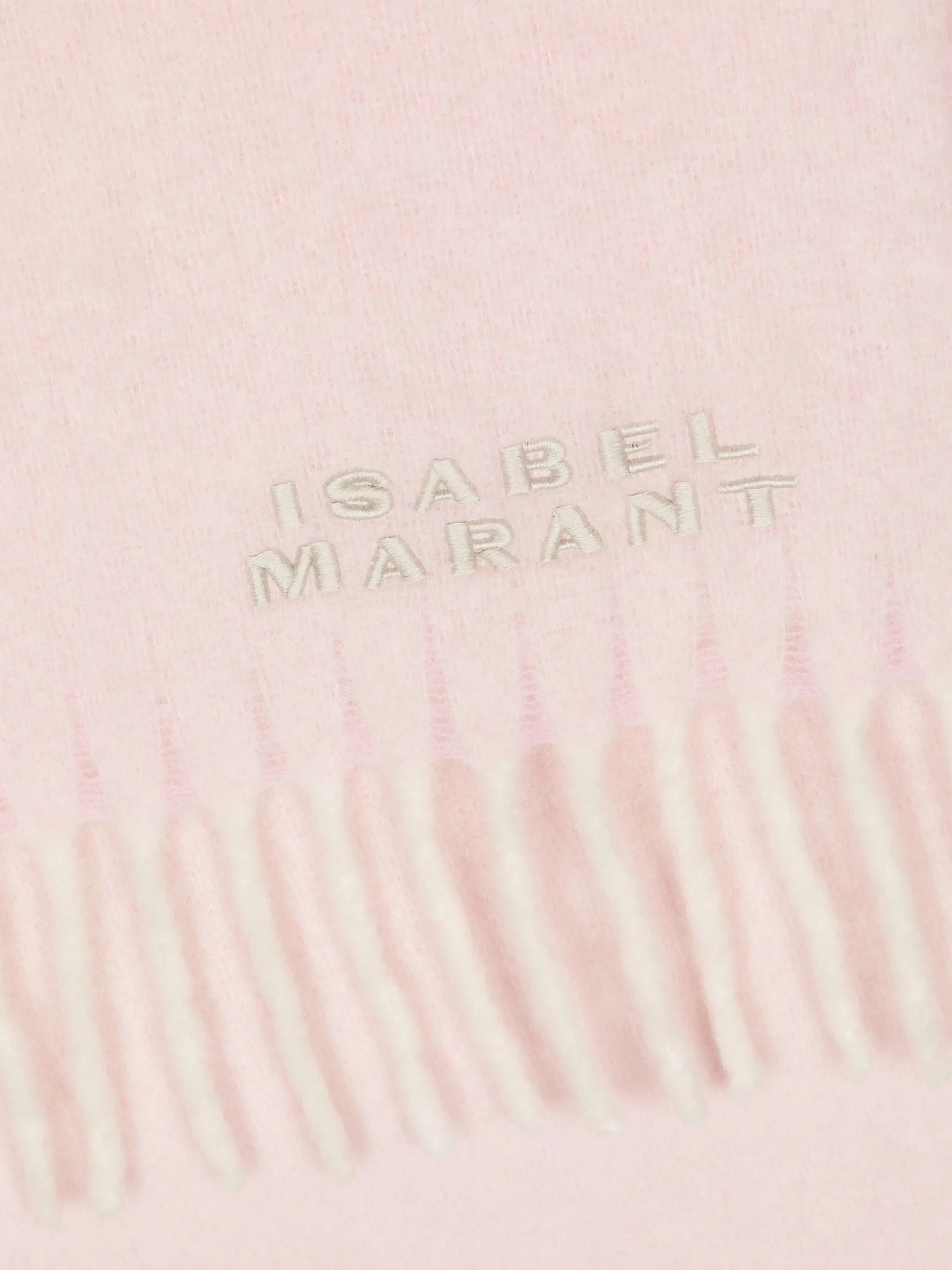 Firny logo-embroidered scarf