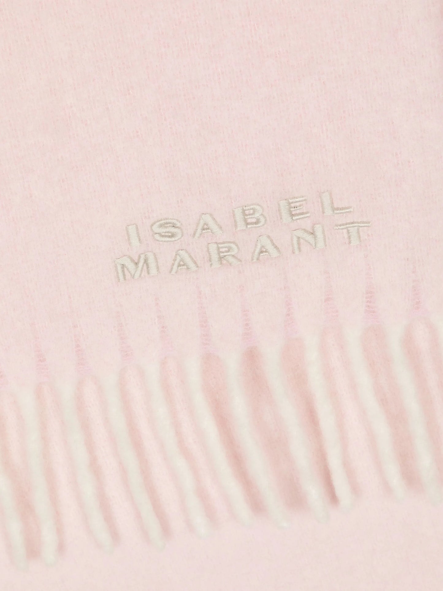 Firny logo-embroidered scarf