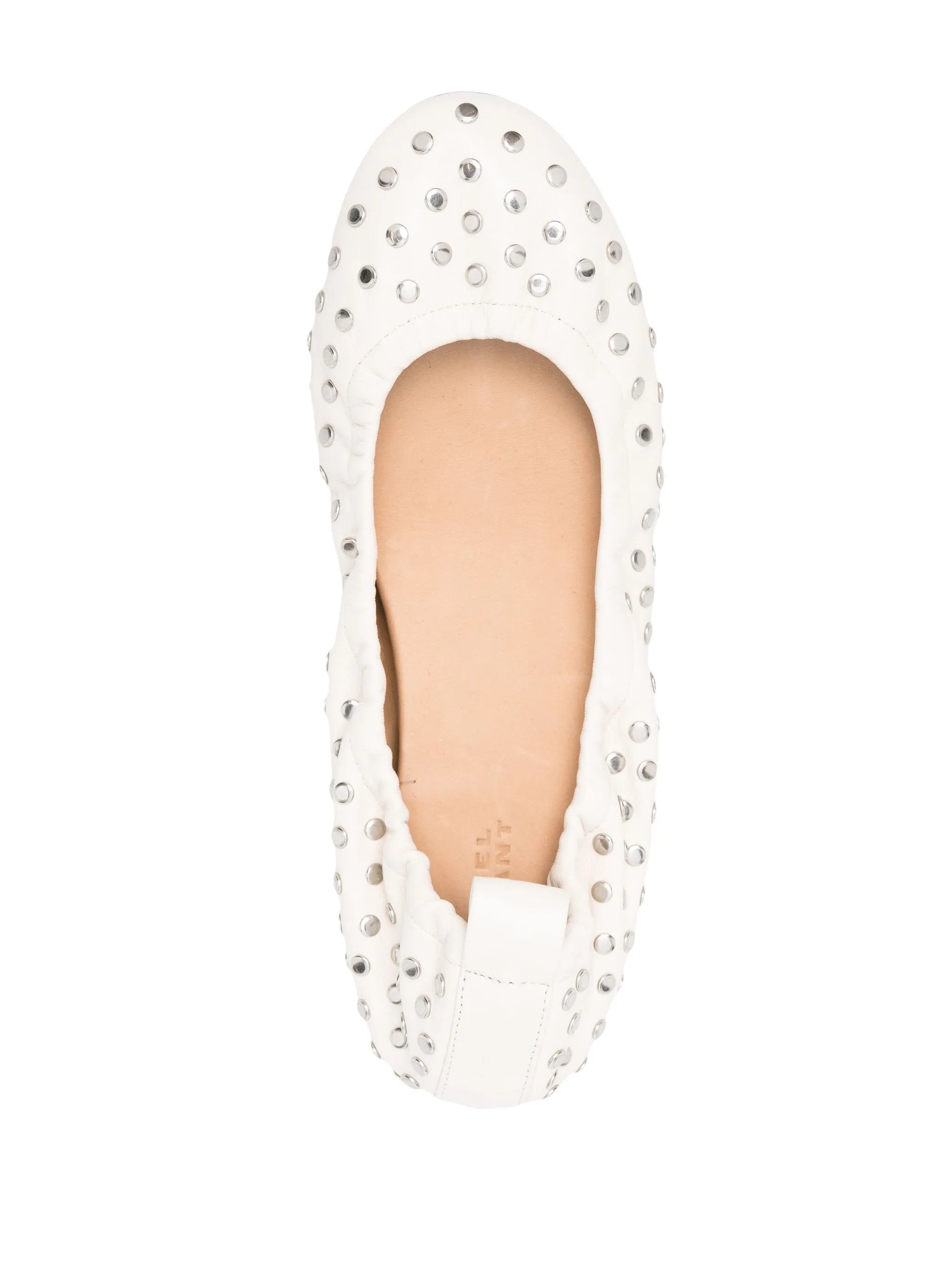 Belna studded ballerina shoes