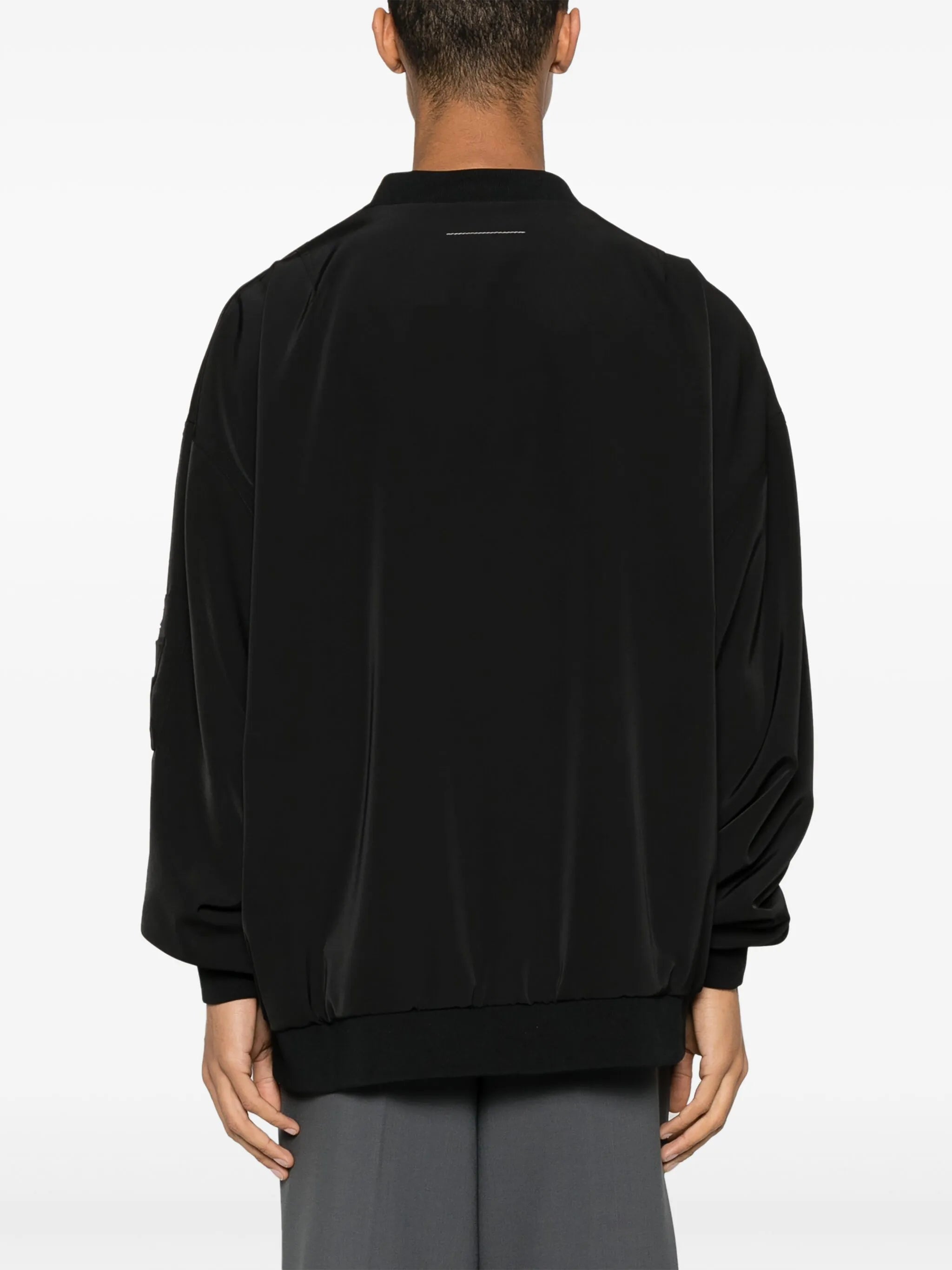 Twill bomber jacket