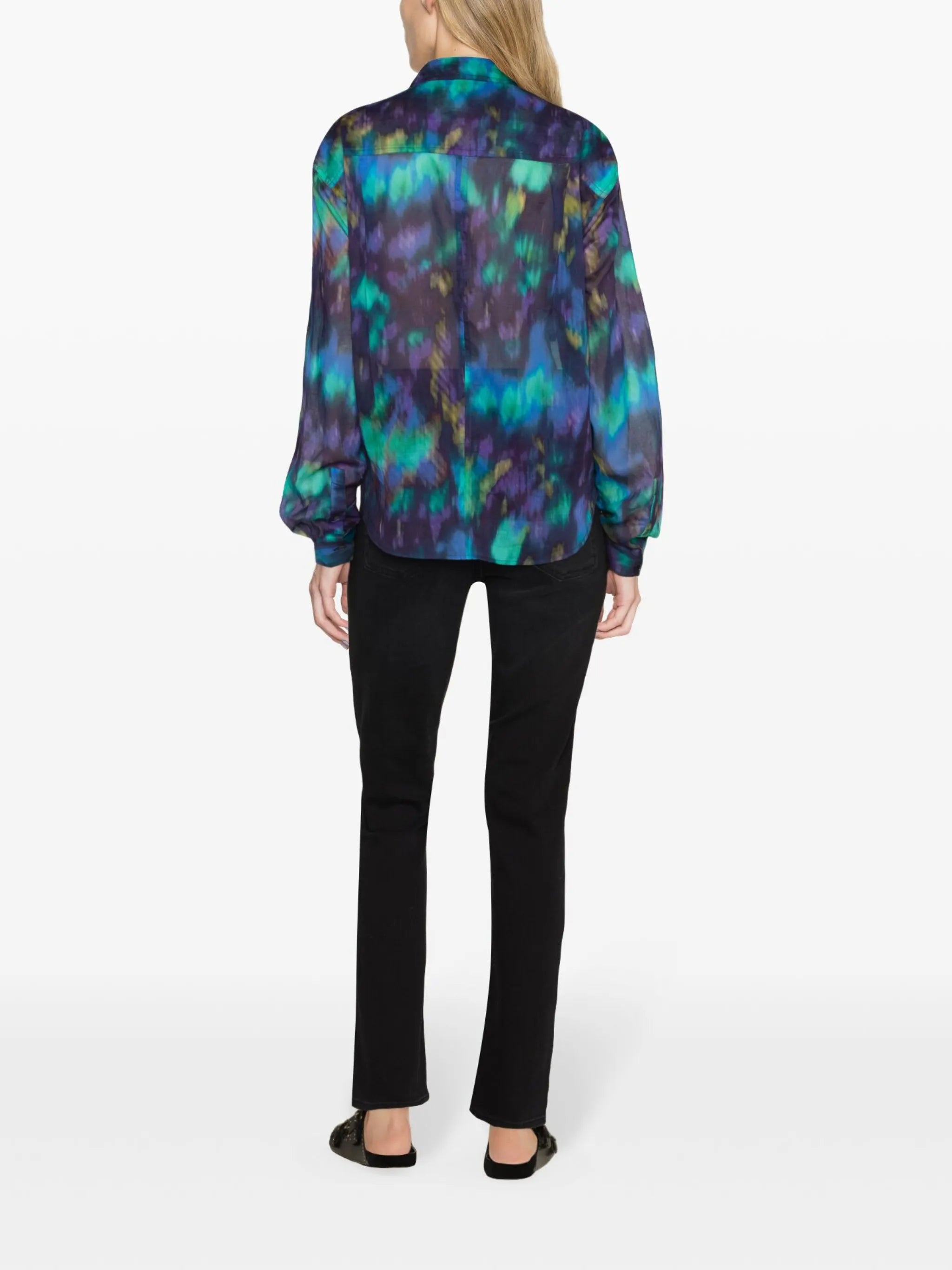 Nath tie-dye pattern shirt