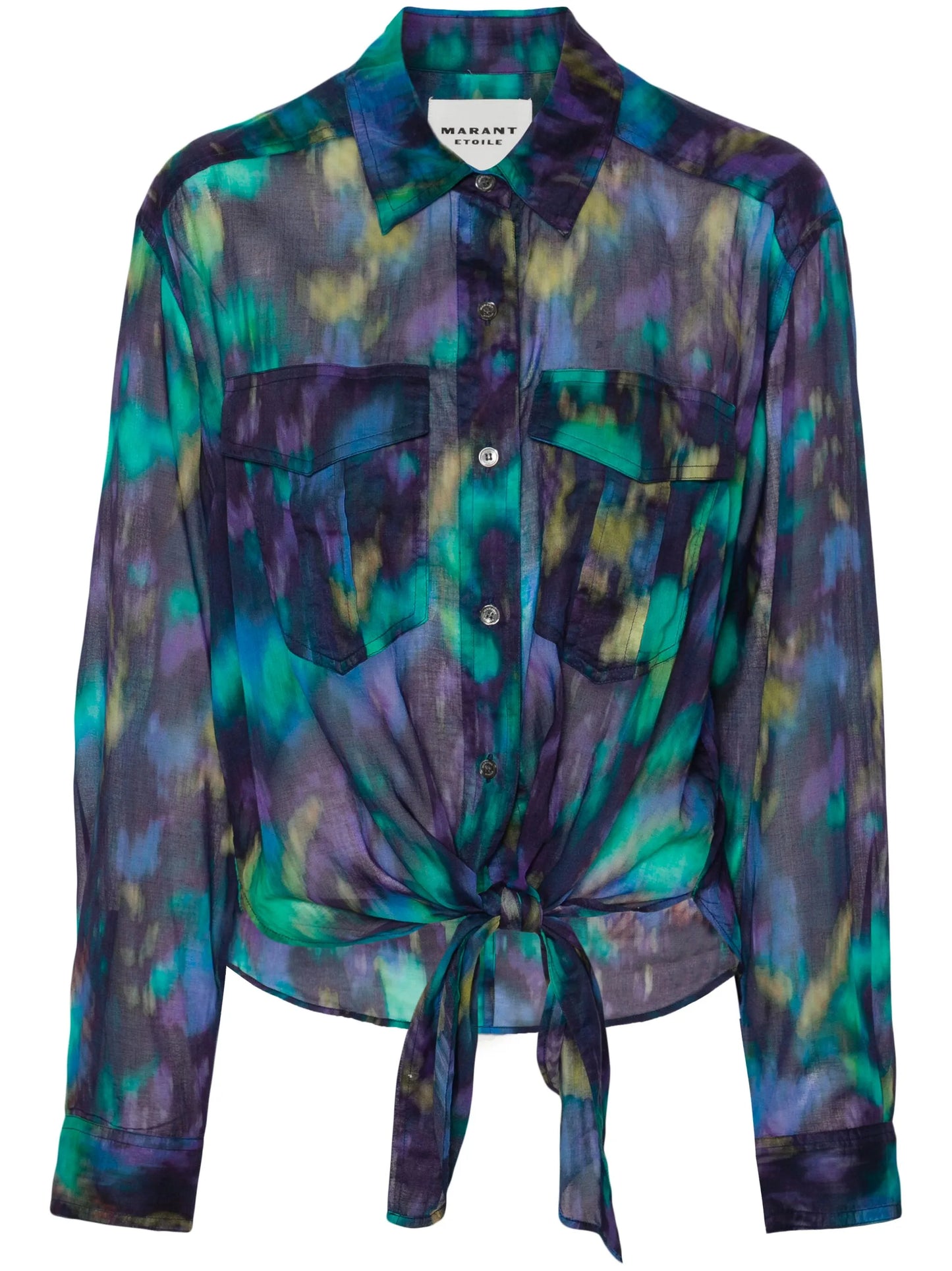 Nath tie-dye pattern shirt