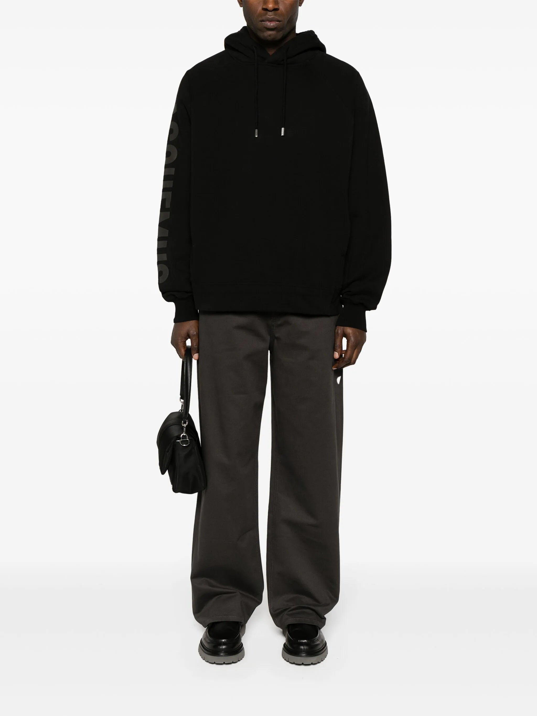 Le Hoodie Typo cotton top