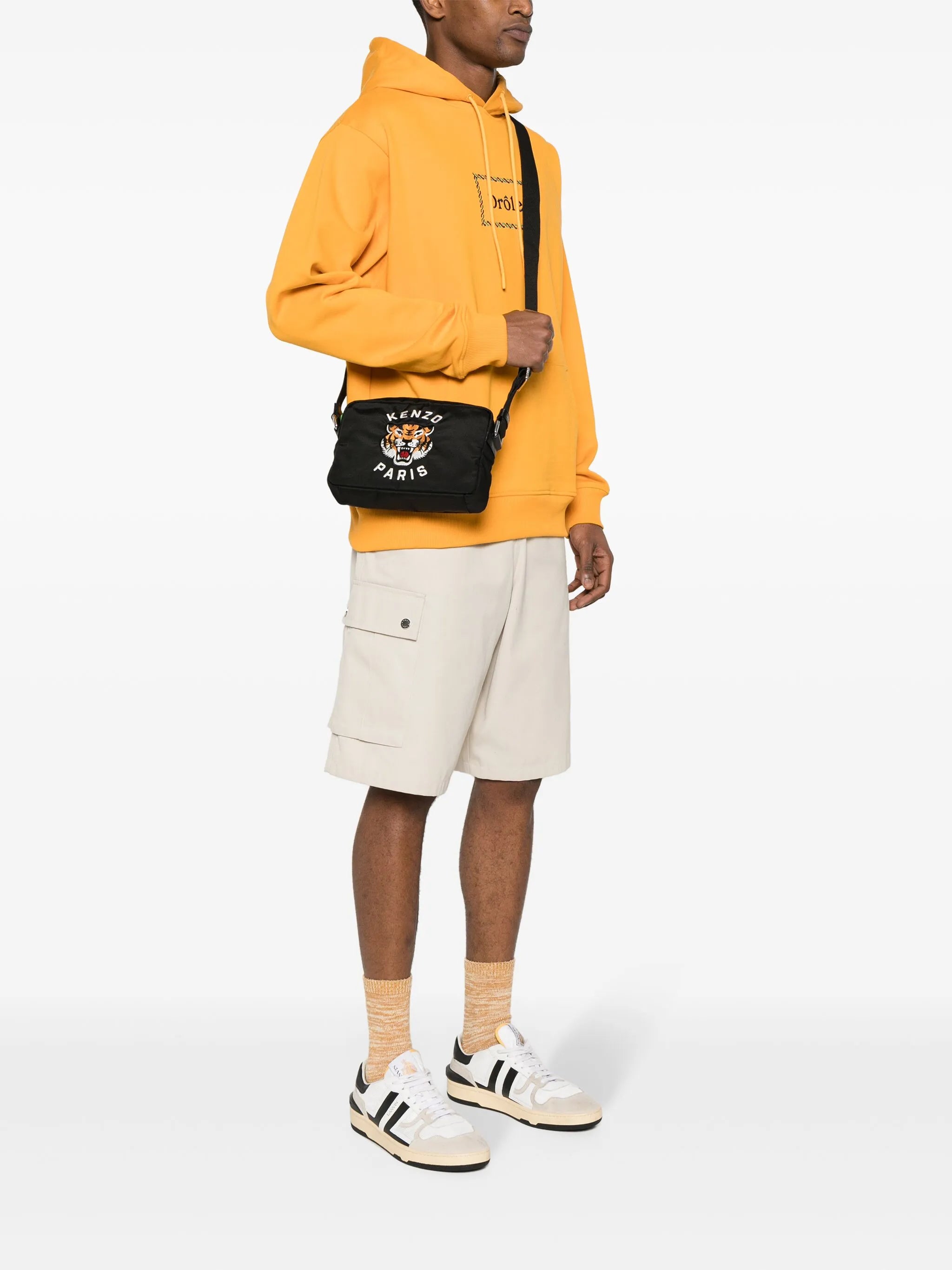 Tiger-Head-motif shoulder bag