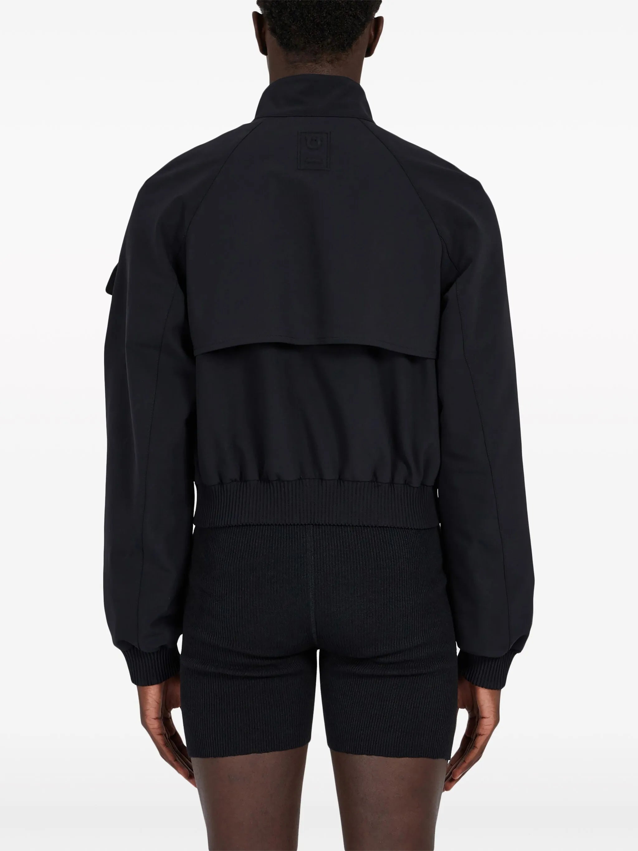 cropped bomber jacket