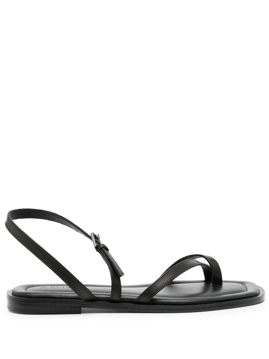 Lucia buckle-fastening leather sandals