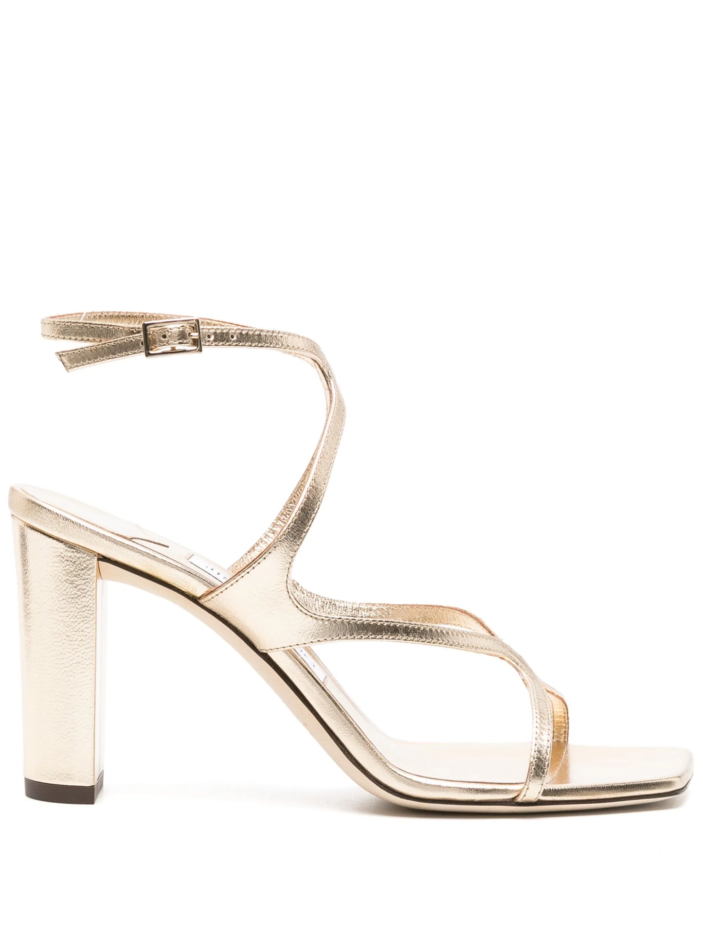 Azie 85mm metallic sandals