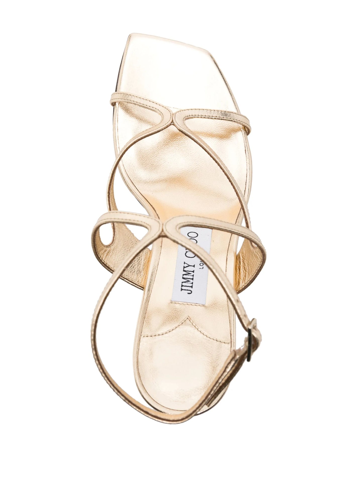 Azie 85mm metallic sandals