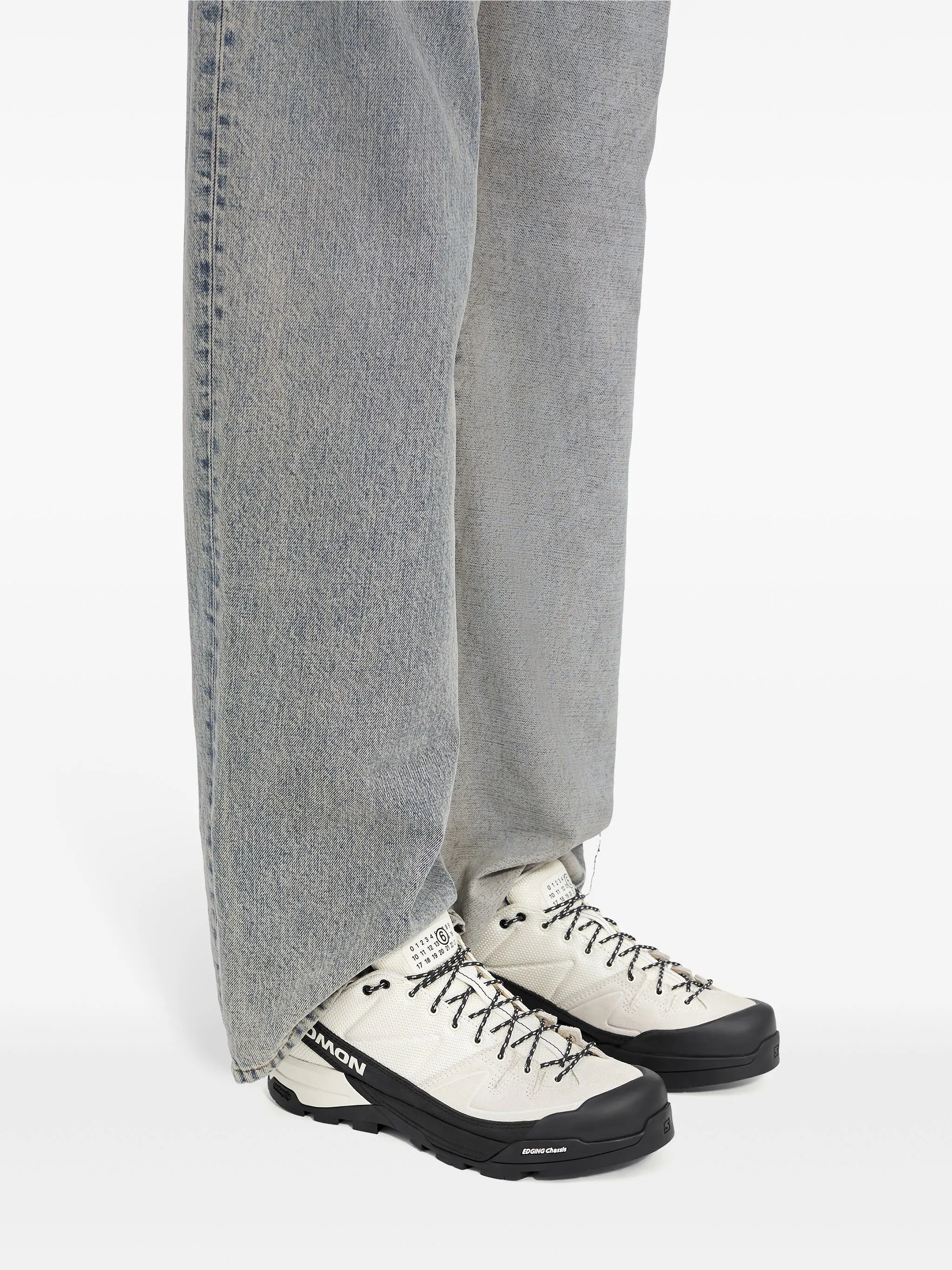 X-ALP panelled lace-up sneakers