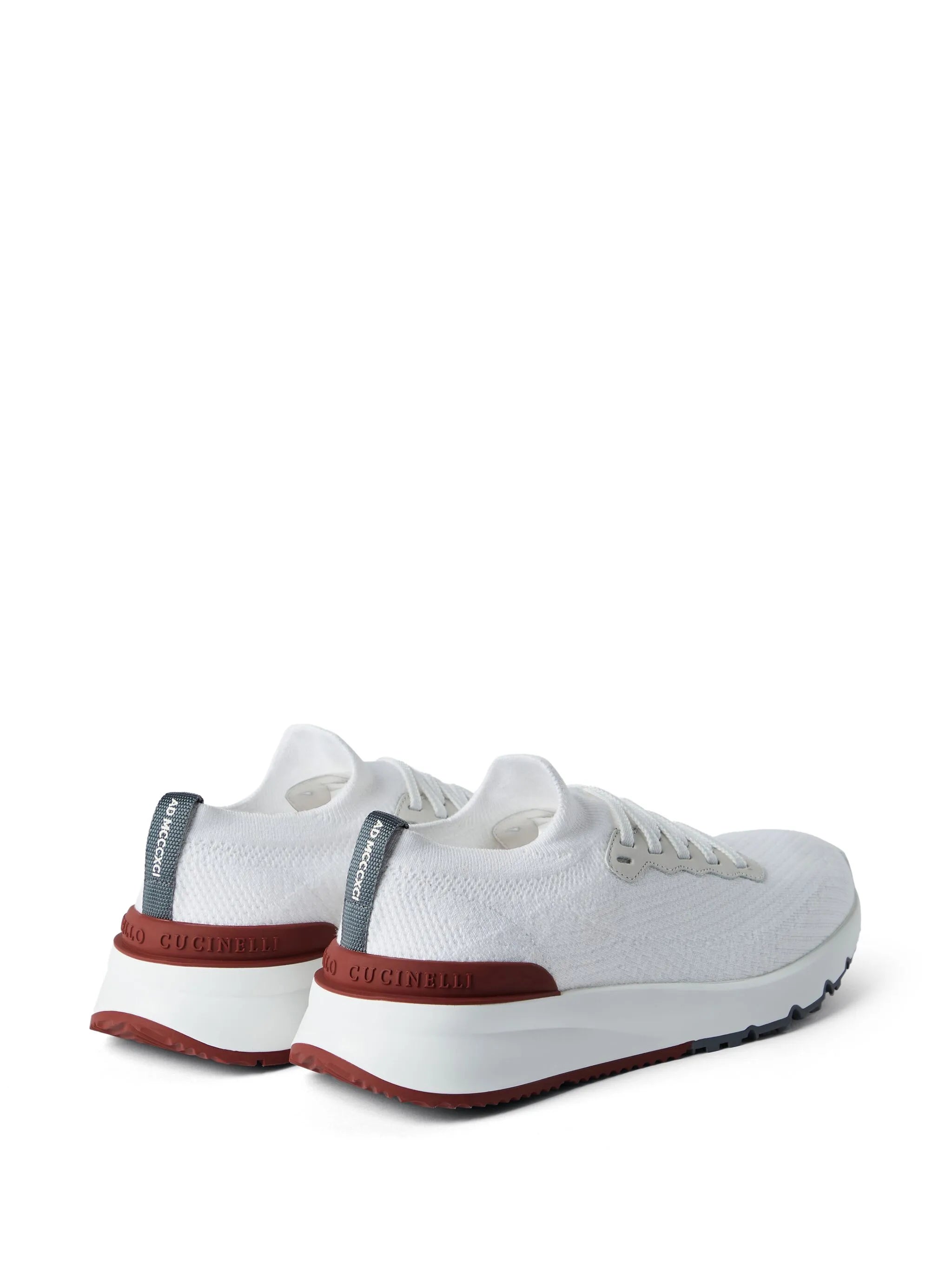 knitted low-top sneakers