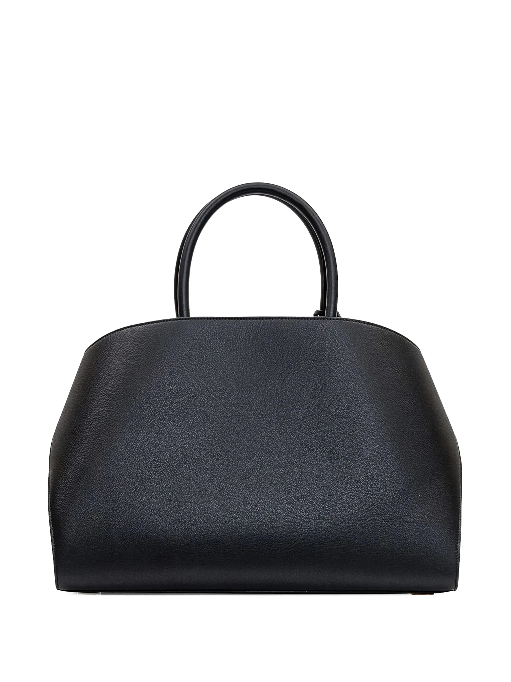 medium Hug leather tote bag