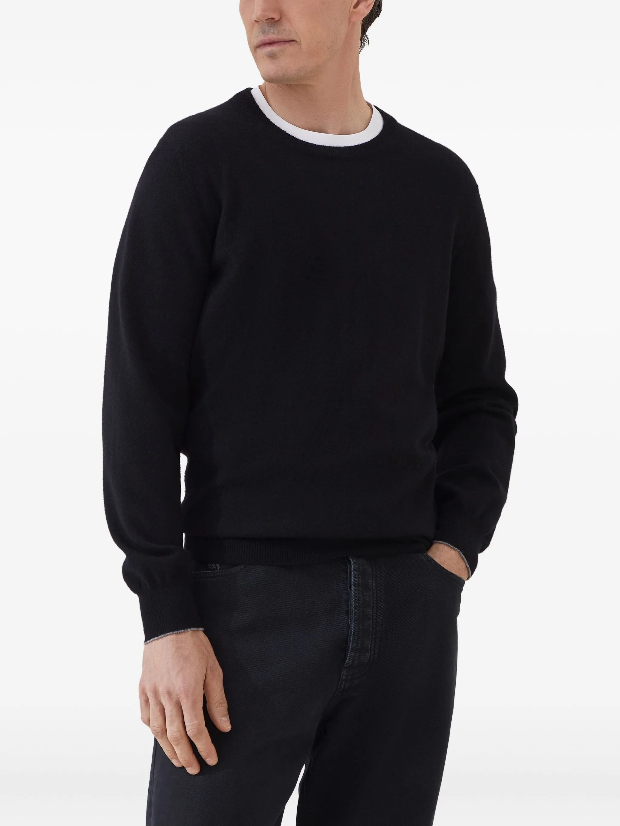crew neck cashmere jumper