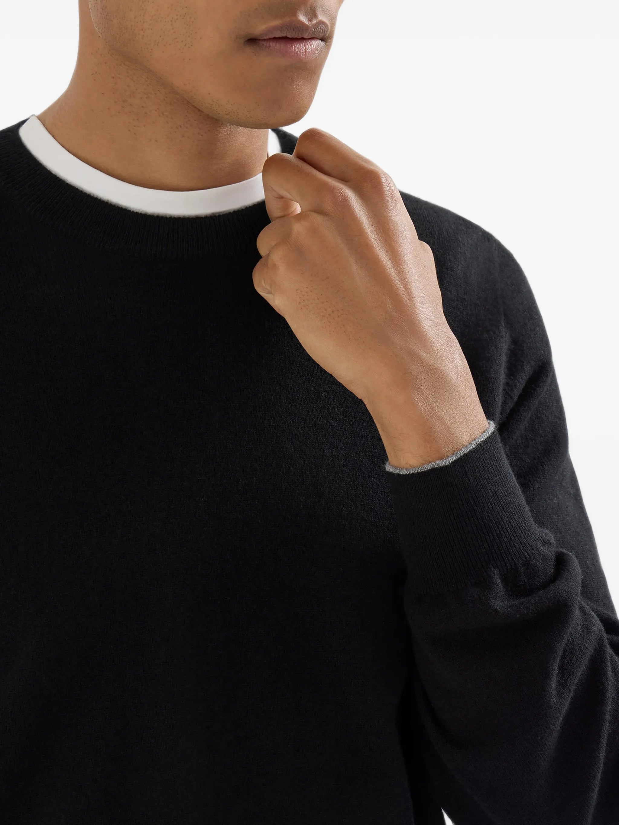 crew neck cashmere jumper